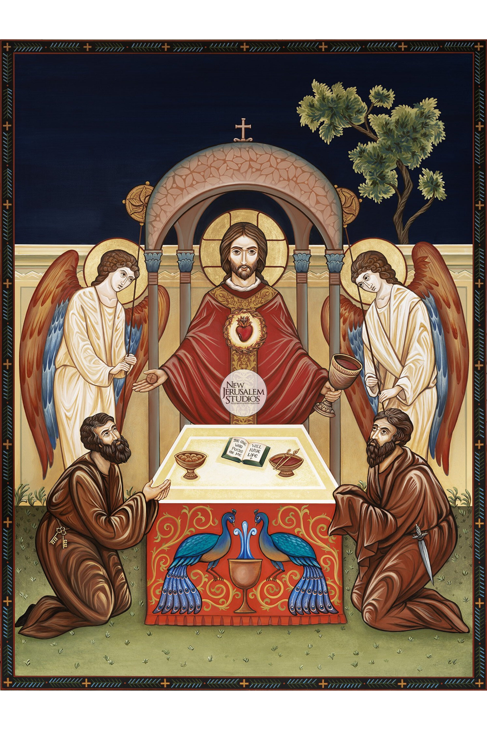 CONFERENCE BACKDROP - Communion of the Apostles