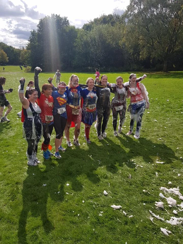 Raising money for St Ann's Hospice by taking on the Gauntlet Games