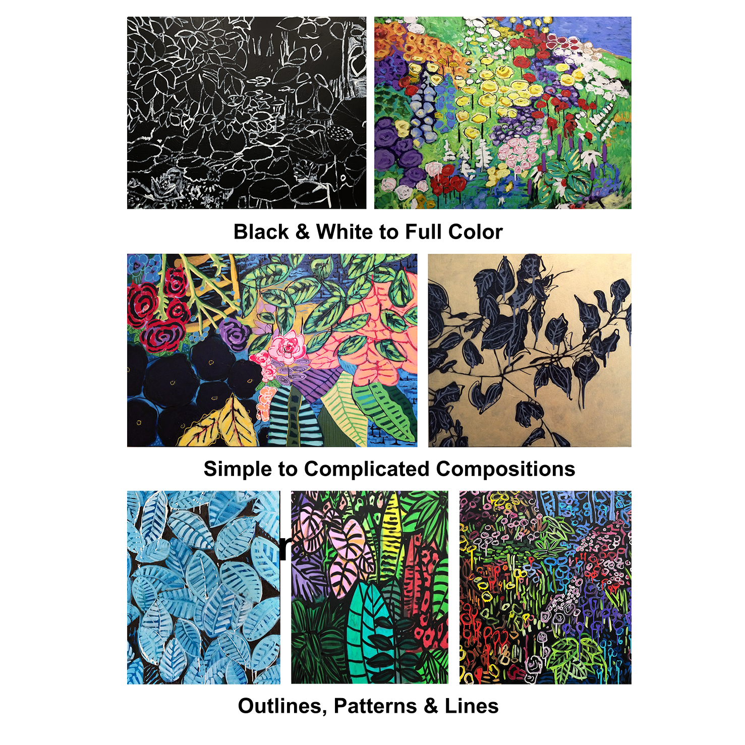 Image of styles of paintings
