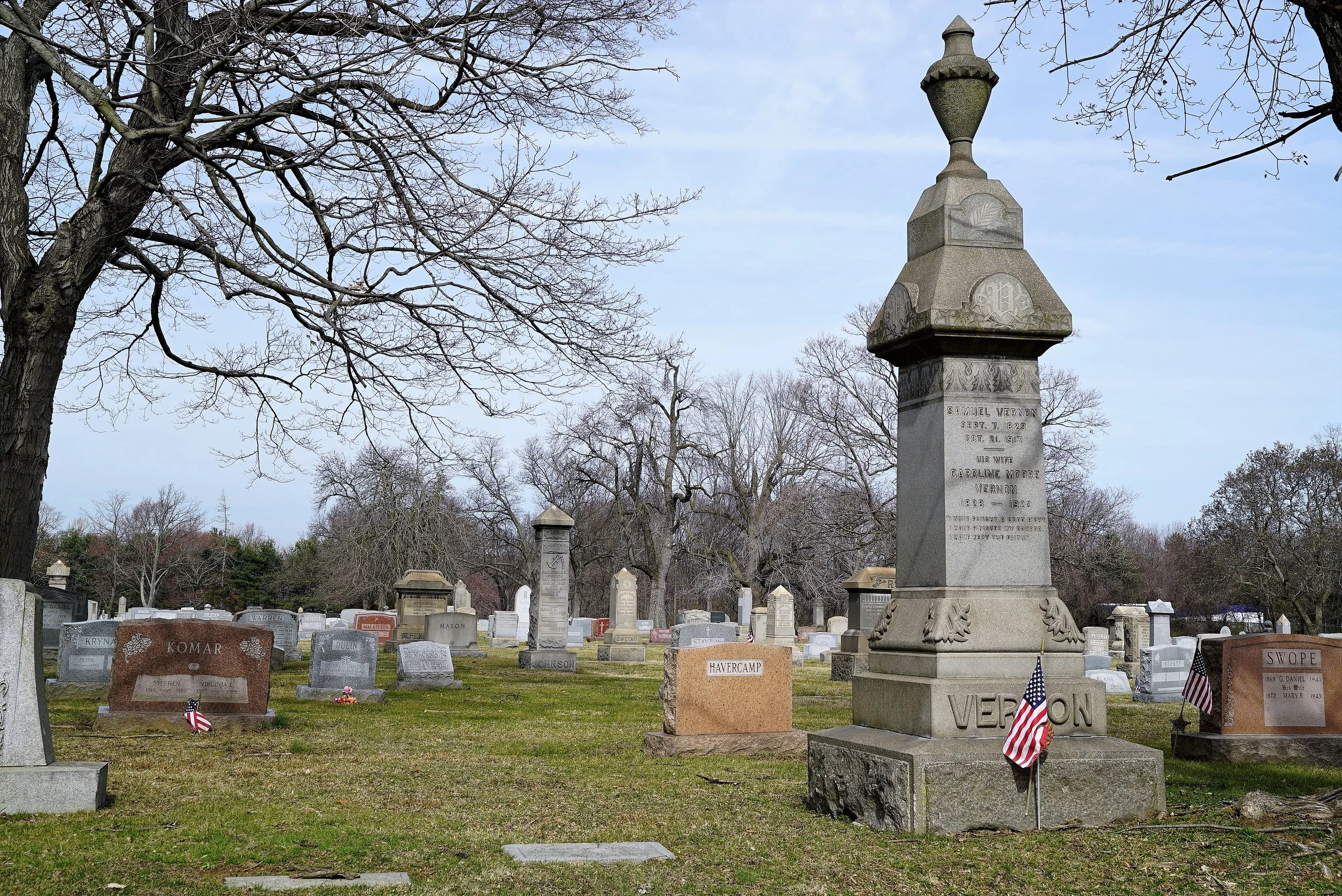Photo: Lawn Croft Cemetery, Linwood, PA.
