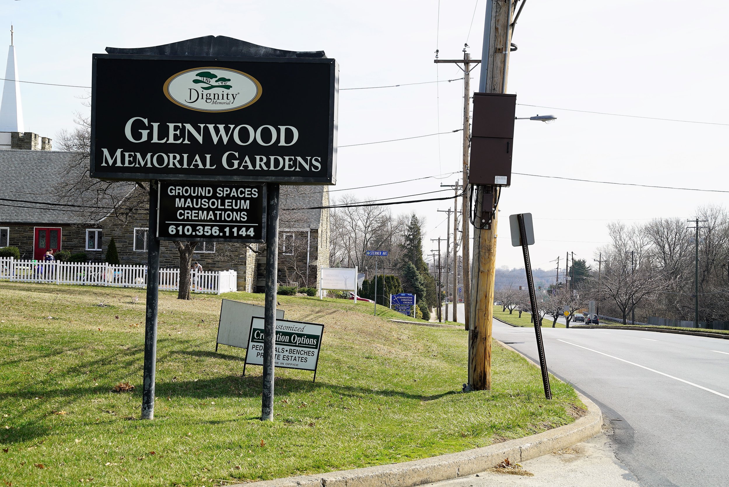 Glenwood Memorial Gardens Cemetery Broomall Pennsylvania
