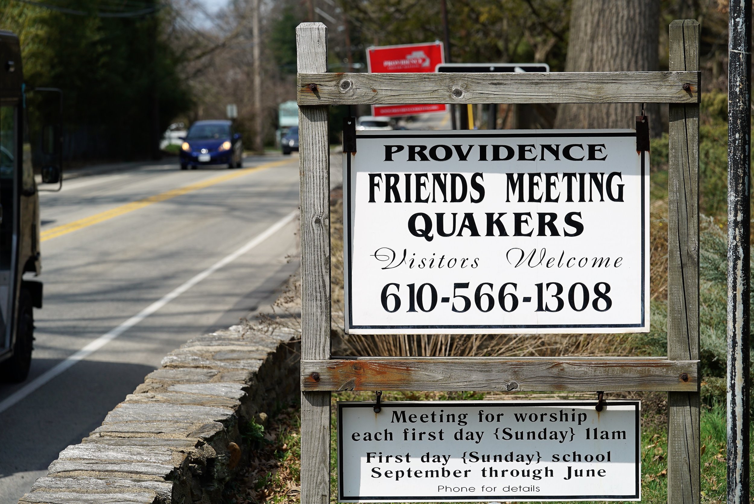 Providence Friends Meeting Cemetery. Media, Pennsylvania.