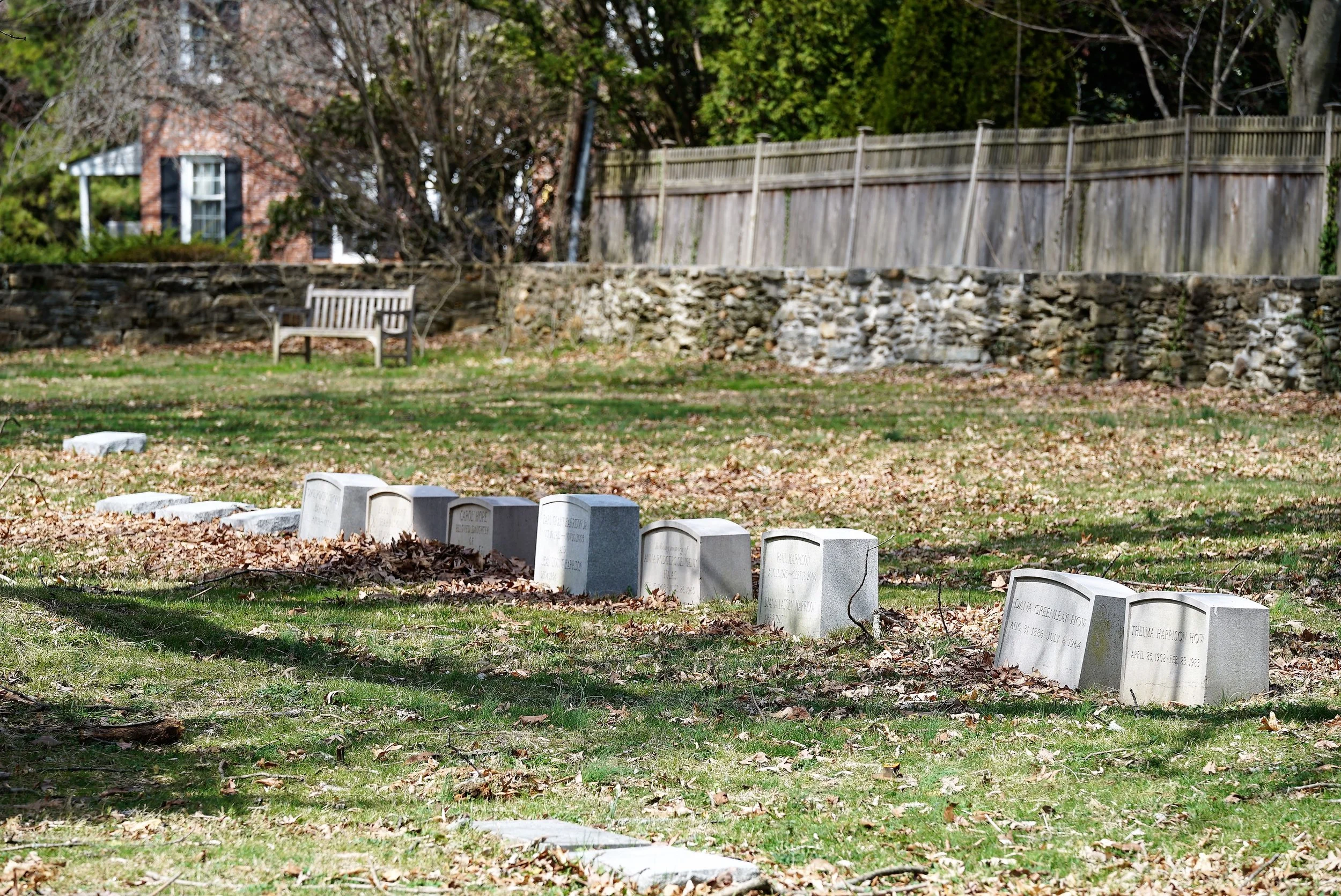 Providence Friends Meeting Cemetery. Media, PA. Early April 2017.