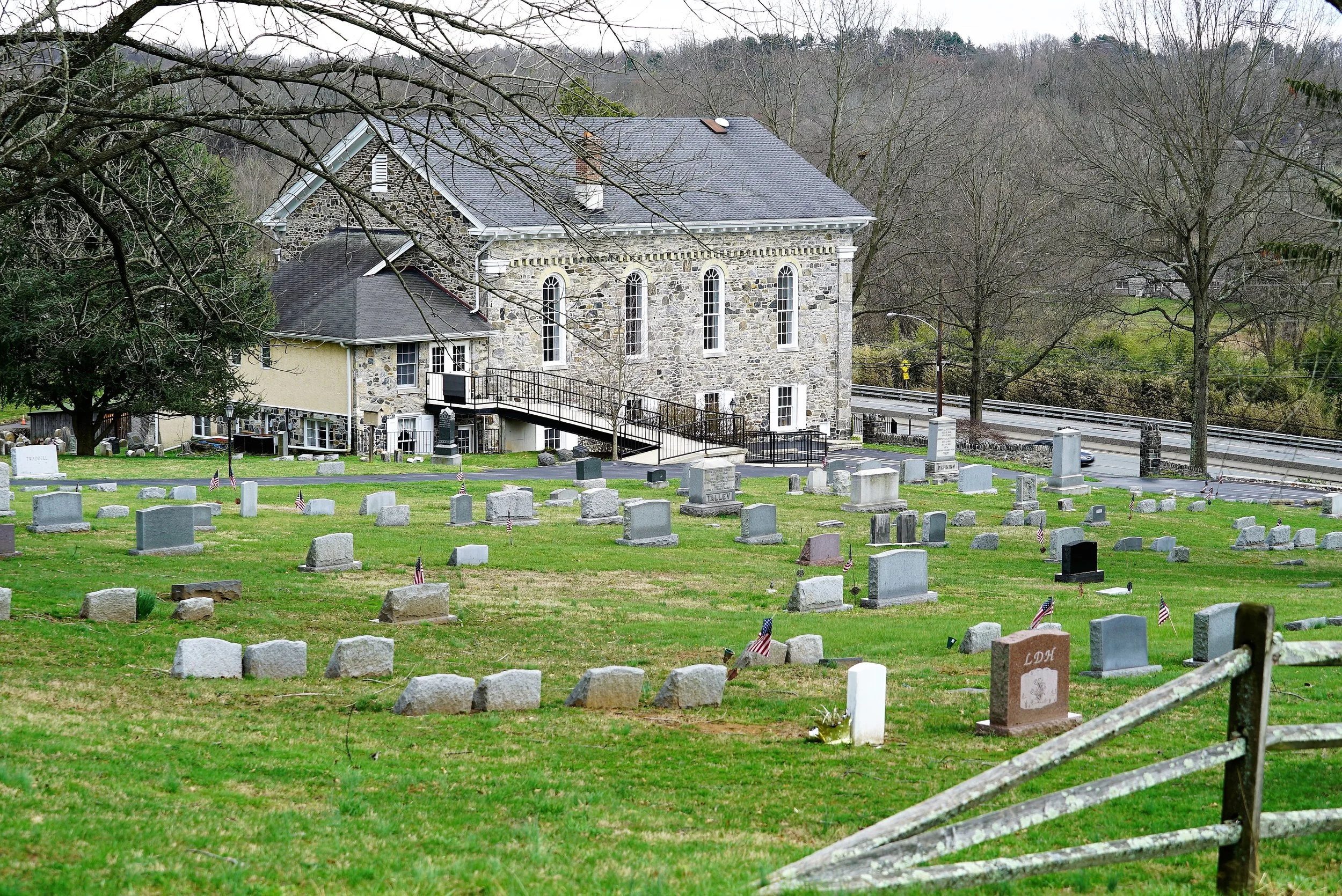 Brandywine Baptist Church Cemetery. Chadds Ford, Pennsylvania.
