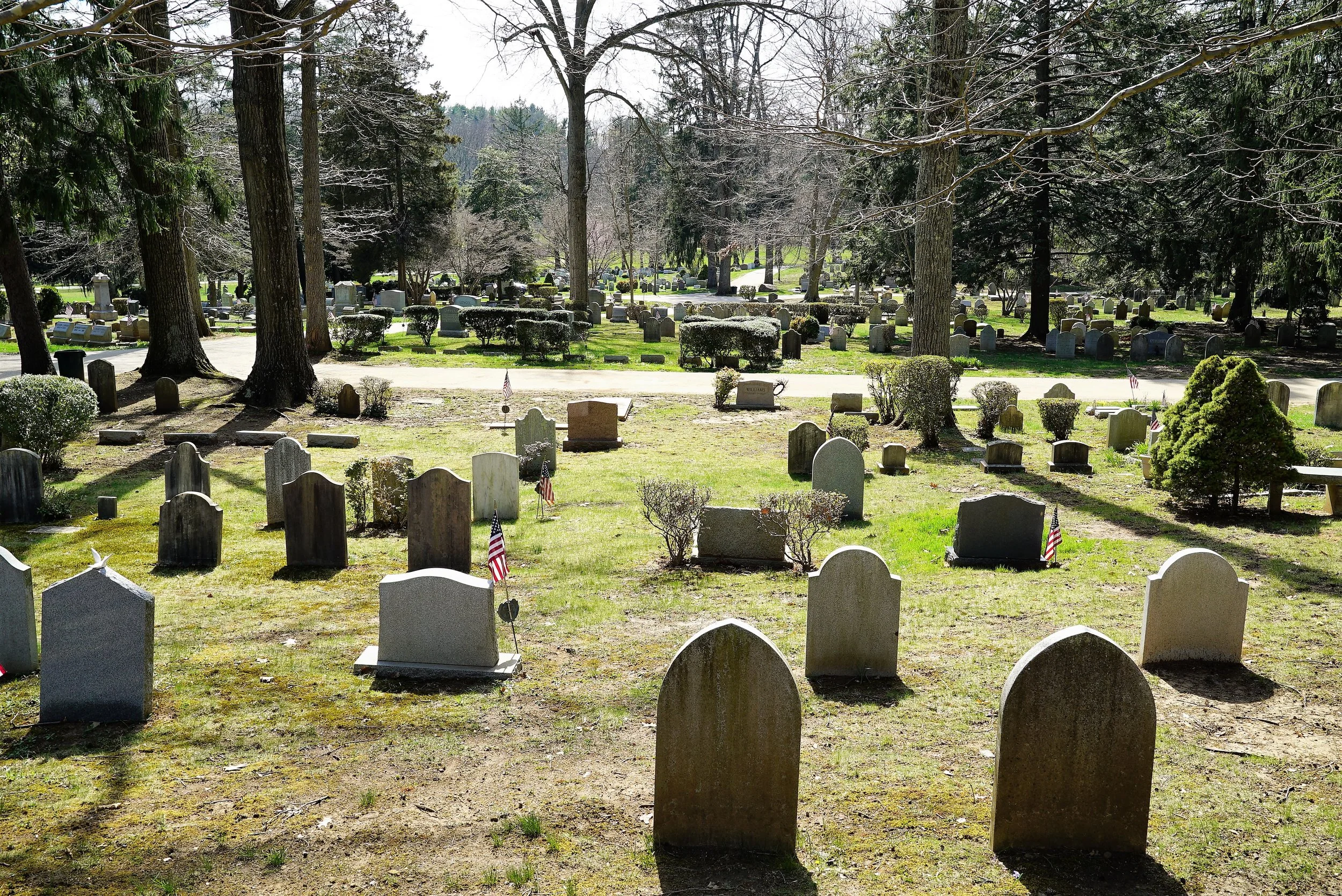 St. David's Episcopal Church Cemetery. Wayne, Pennsylvania.