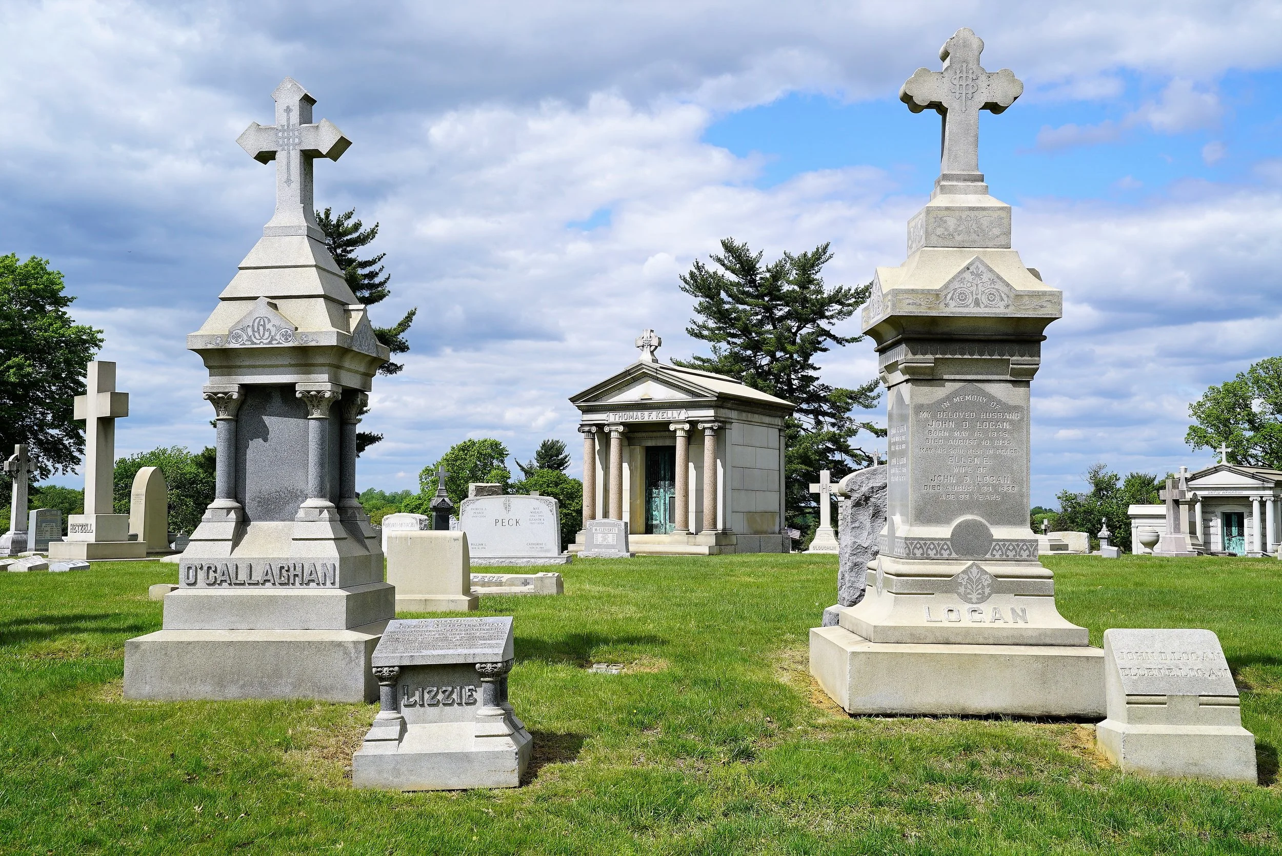 Holy Sepulchre Cemetery Cheltenham Township, Pennsylvania — Local