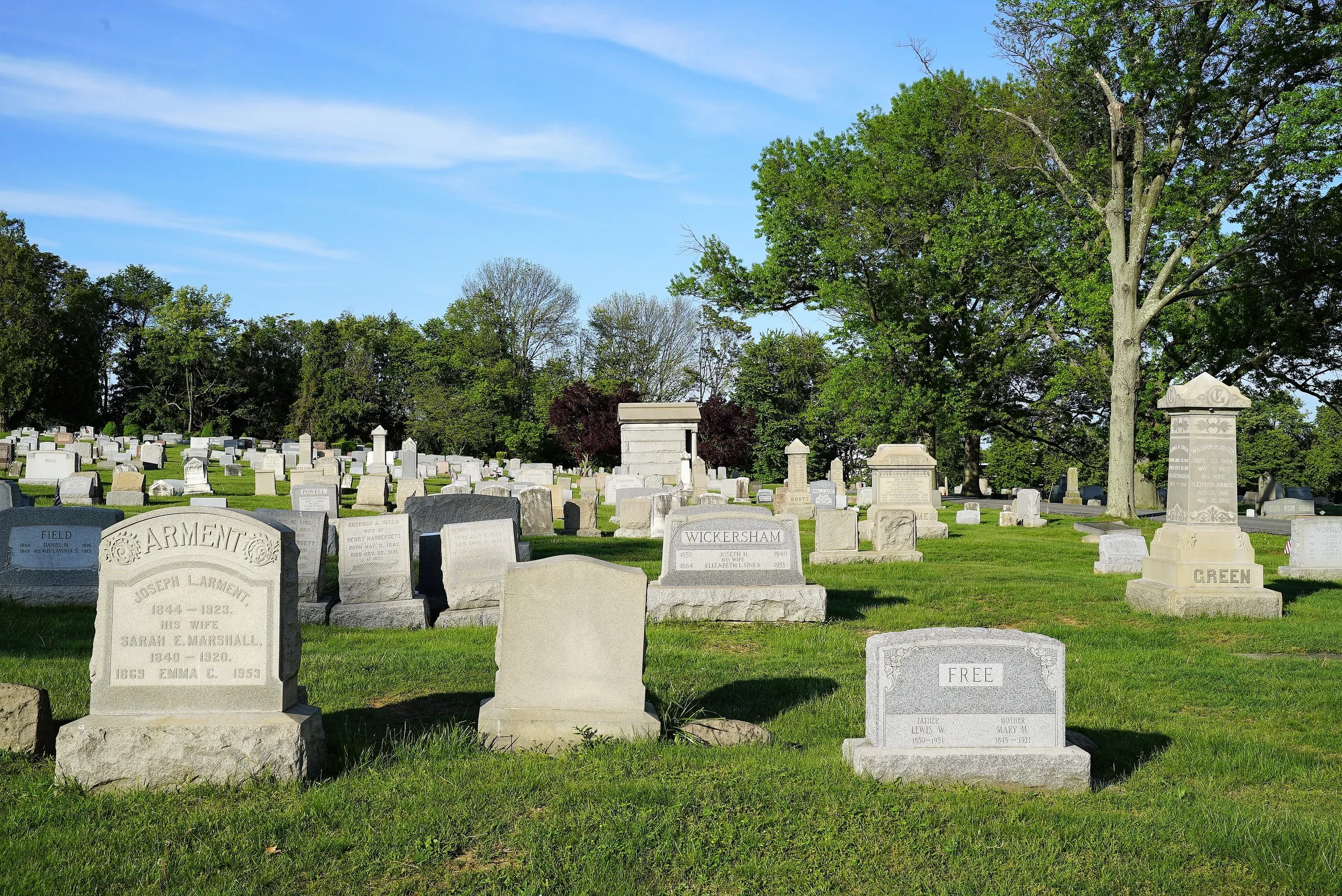 Mount Hope Cemetery Aston, Pennsylvania — Local Cemeteries