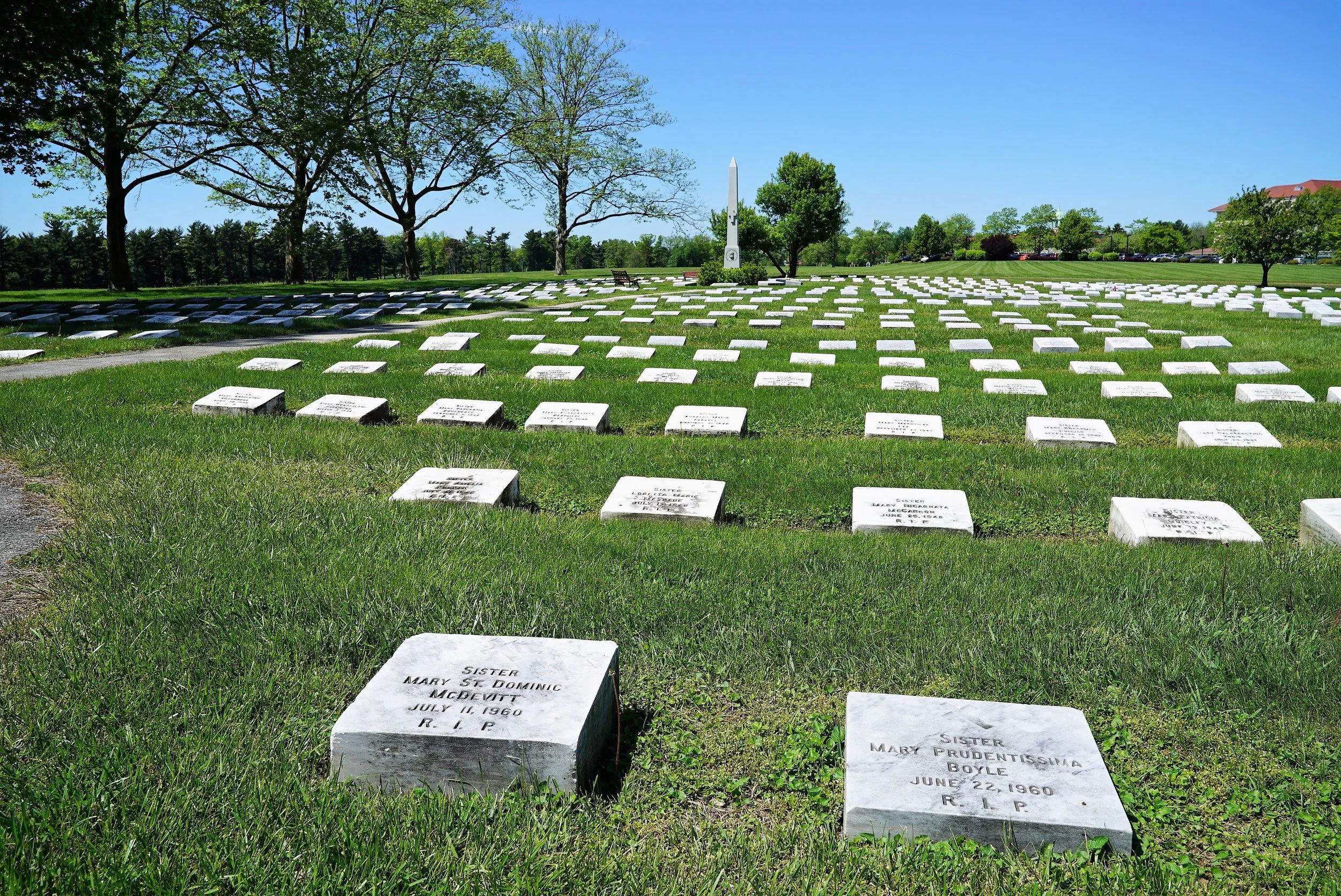 Immaculata Cemetery - East Whiteland Township, Pennsylvania.
