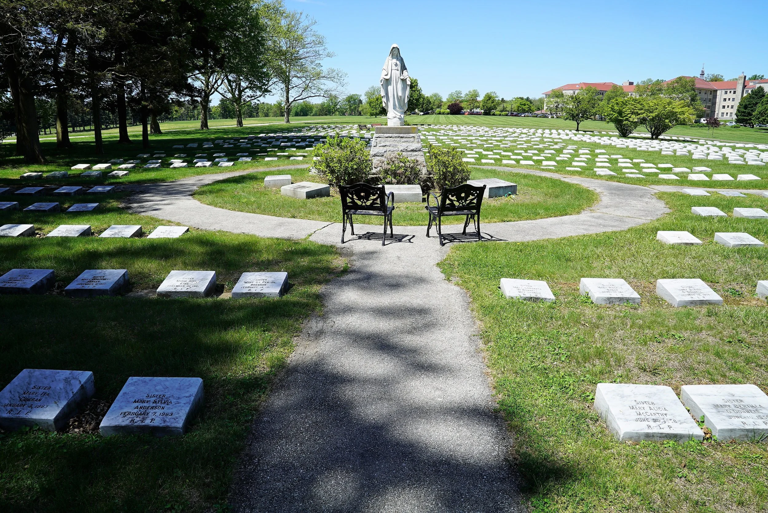 Immaculata Cemetery. East Whiteland Township, Pennsylvania.