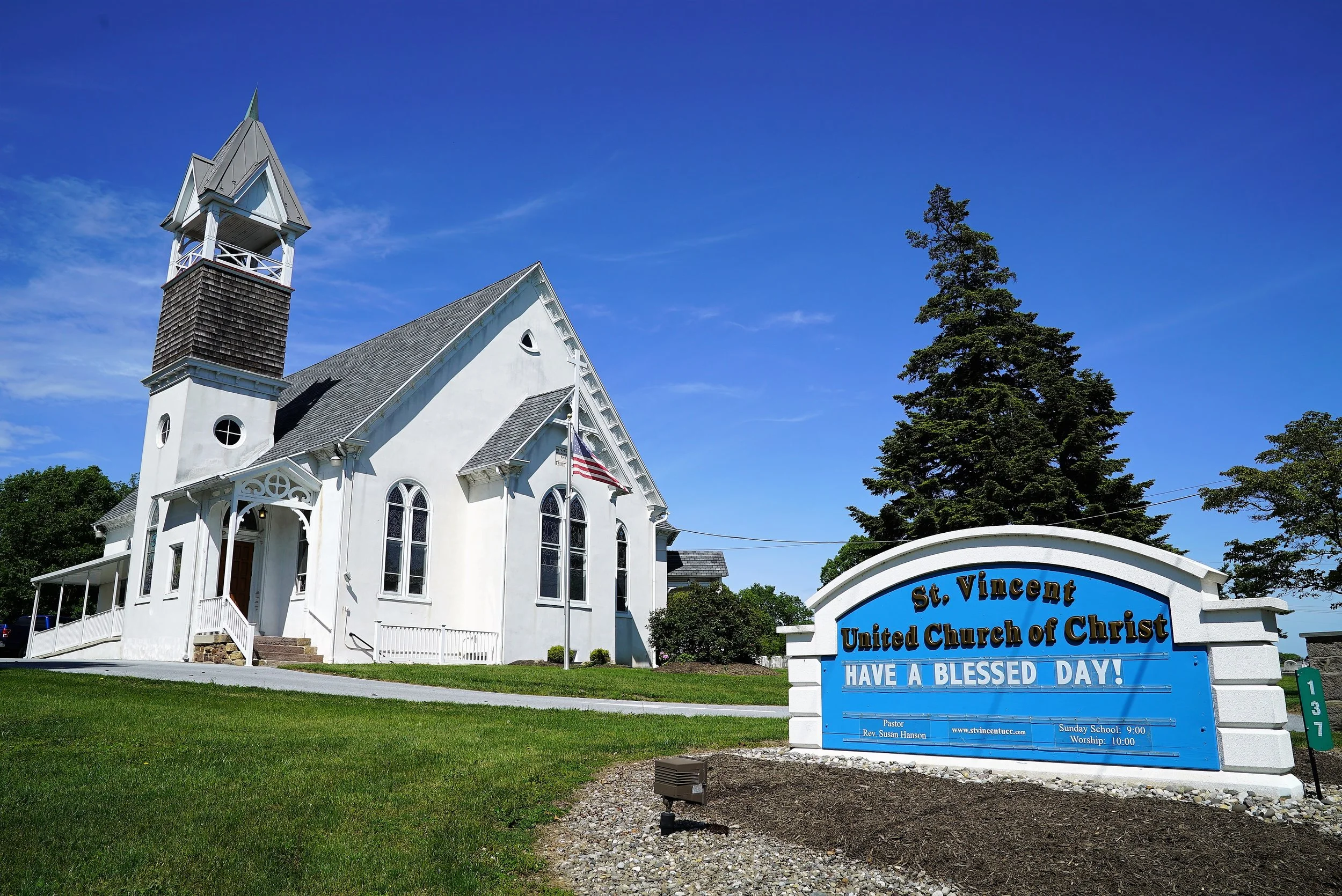 St. Vincent United Church Of Christ Cemetery. East Vincent Township, Pennsylvania.