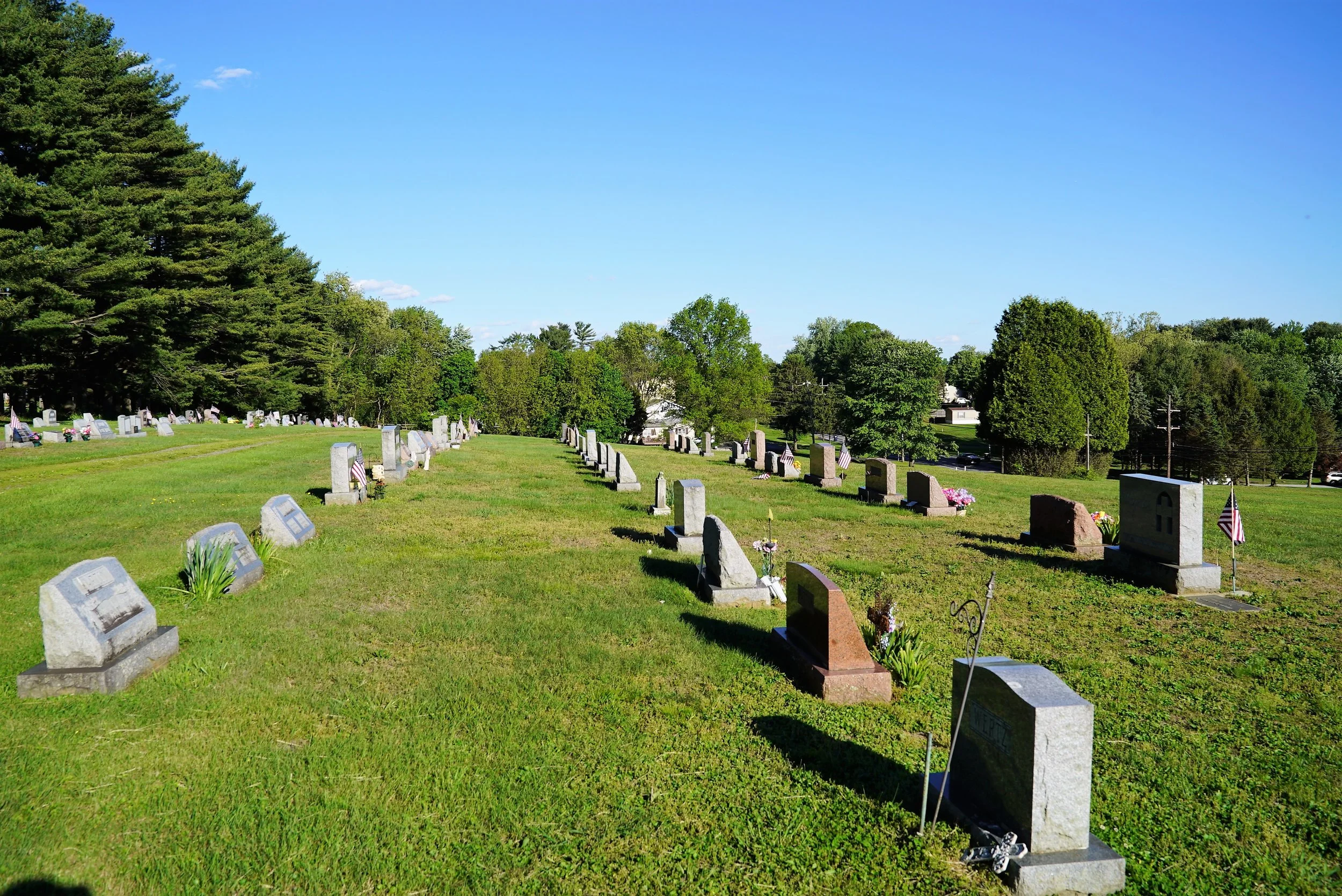 Romansville United Methodist Church Cemetery. Romansville, Pennsylvania.