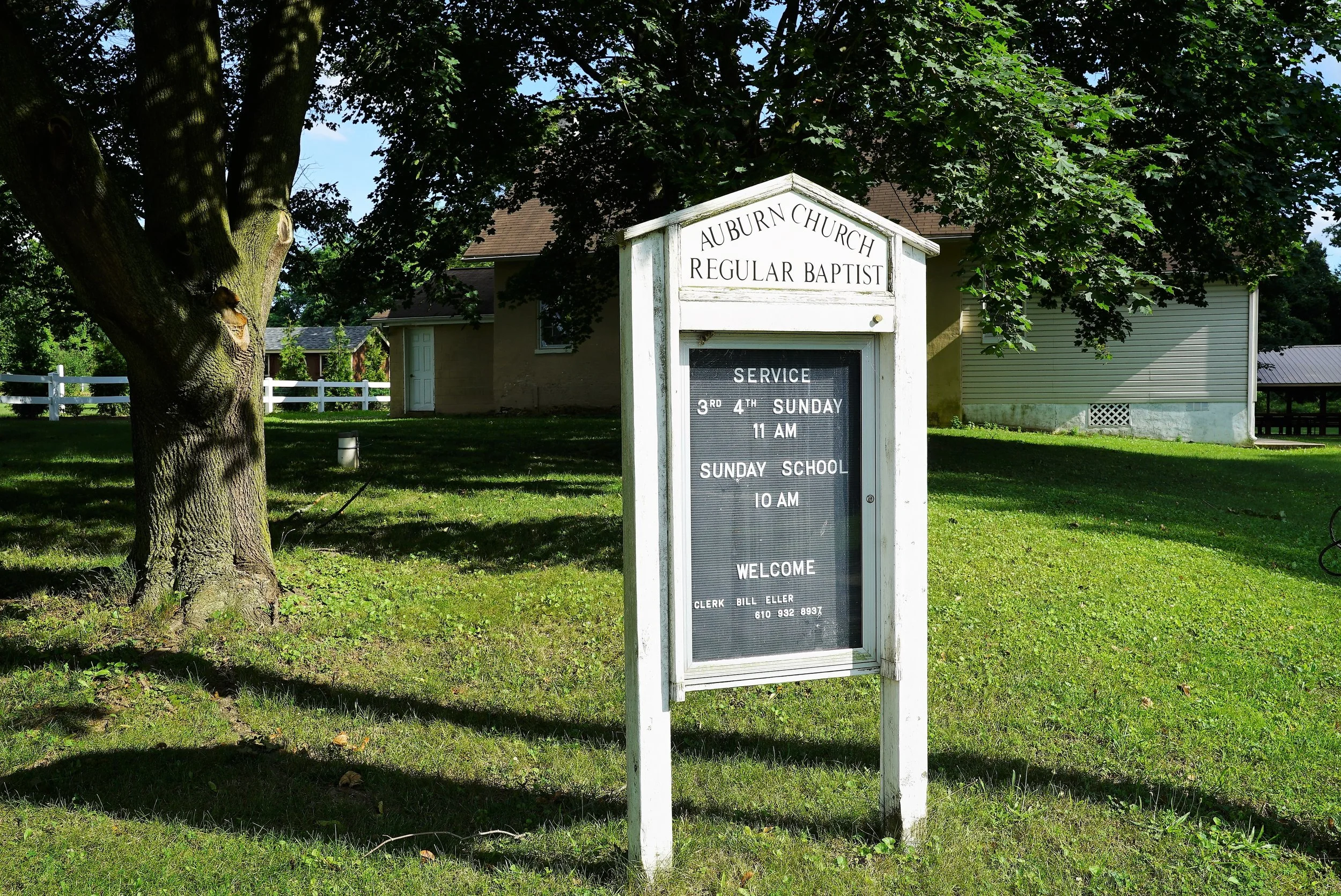 Auburn Church Regular Baptist Cemetery Landenberg, Pennsylvania