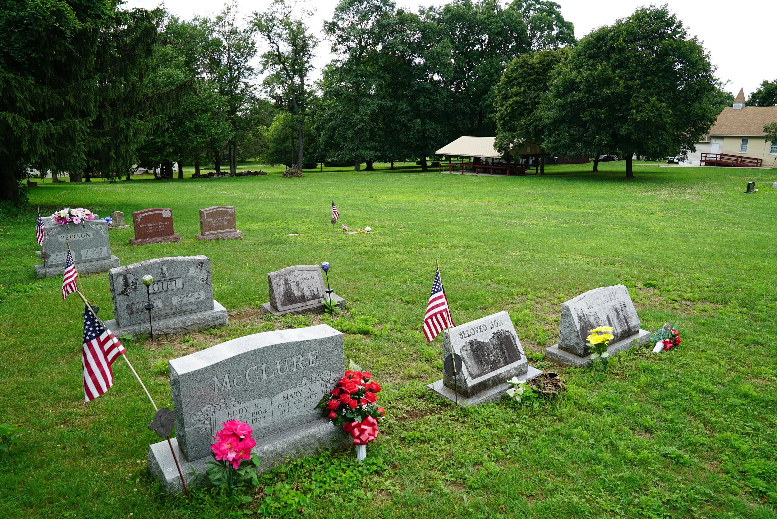 Auburn Church Regular Baptist Cemetery. Landenberg, Pennsylvania.