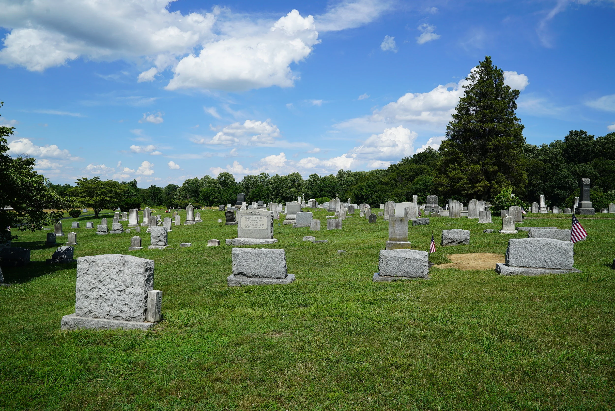 Kemblesville United Methodist Church Cemetery. Kemblesville, Pennsylvania.