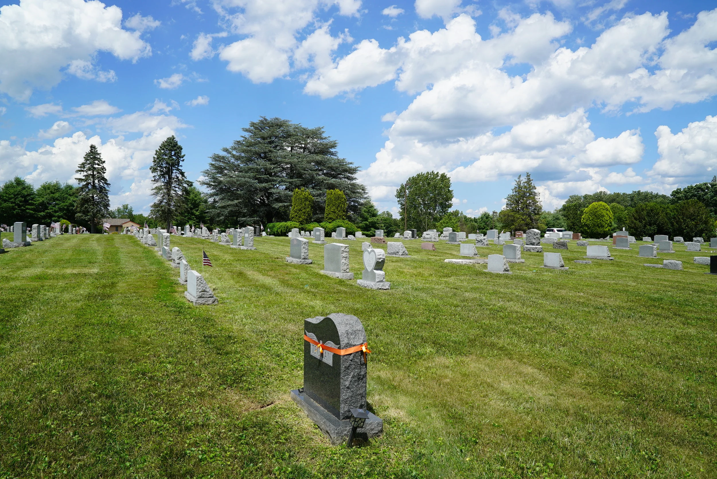 New London Presbyterian Church Cemetery. New London Township, Pennsylvania.