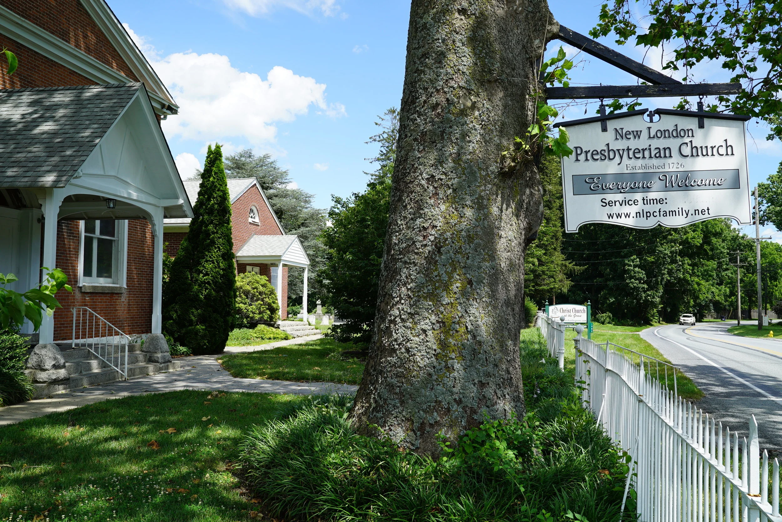 New London Presbyterian Church Cemetery. New London Township, Pennsylvania.