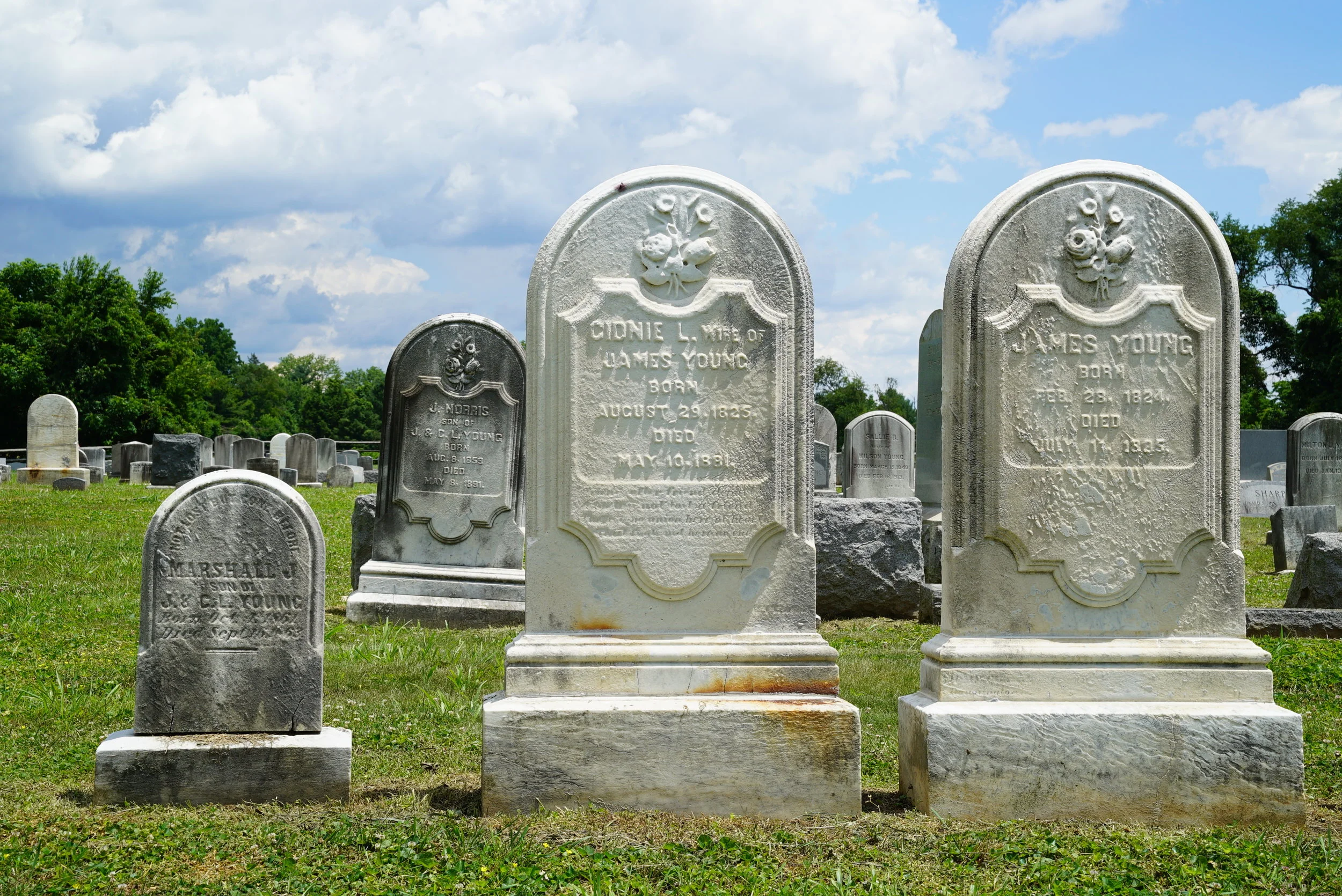 Bradford Cemetery. Located in the West Chester area of Chester County, Pennsylvania.