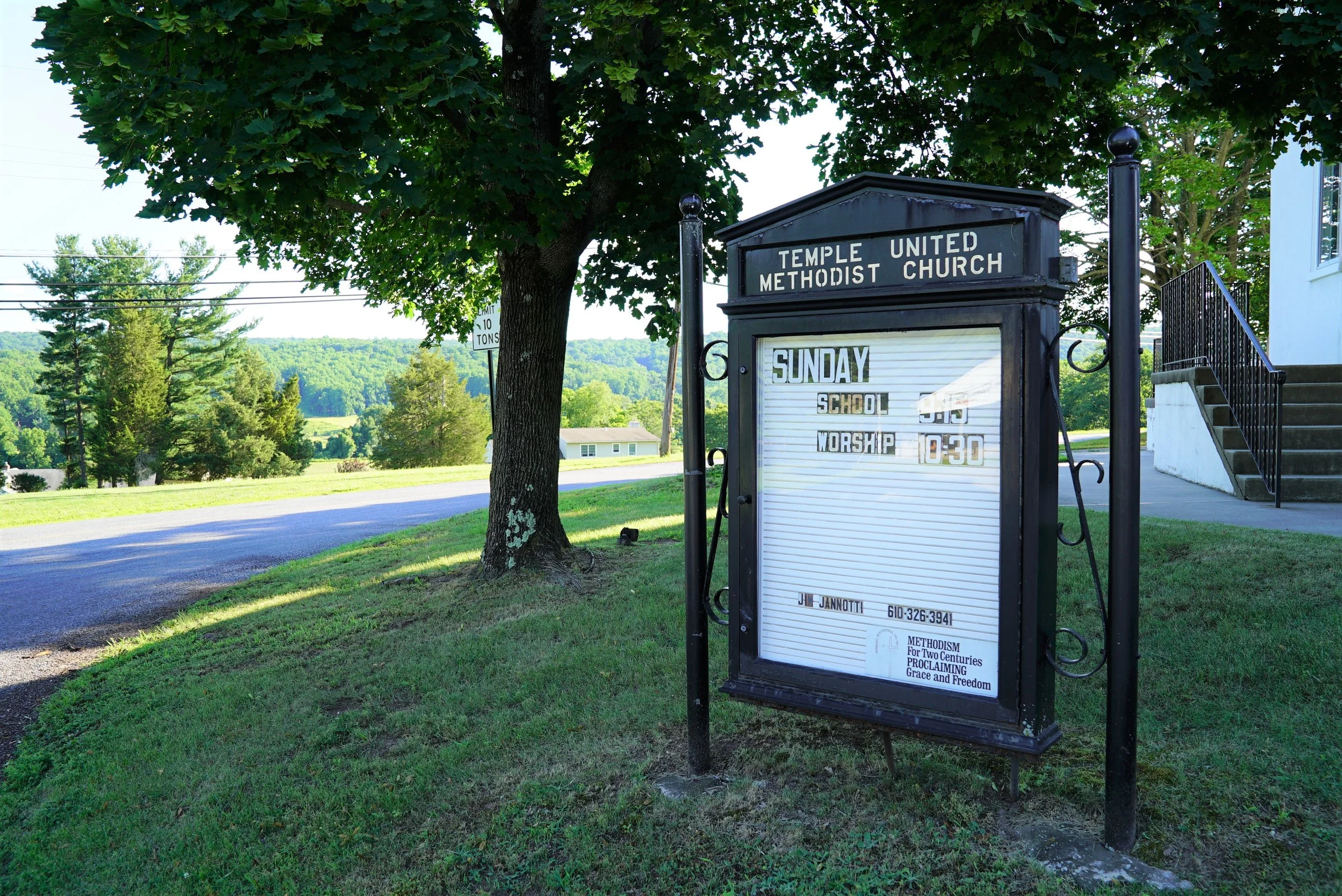 Temple United Methodist Church Cemetery. North Coventry, Pennsylvania.