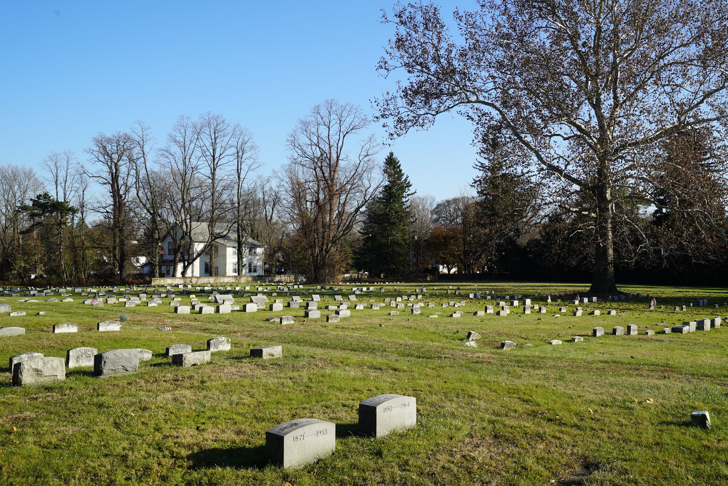 Middletown Friends Meeting Cemetery. Langhorne, Pennsylvania area.