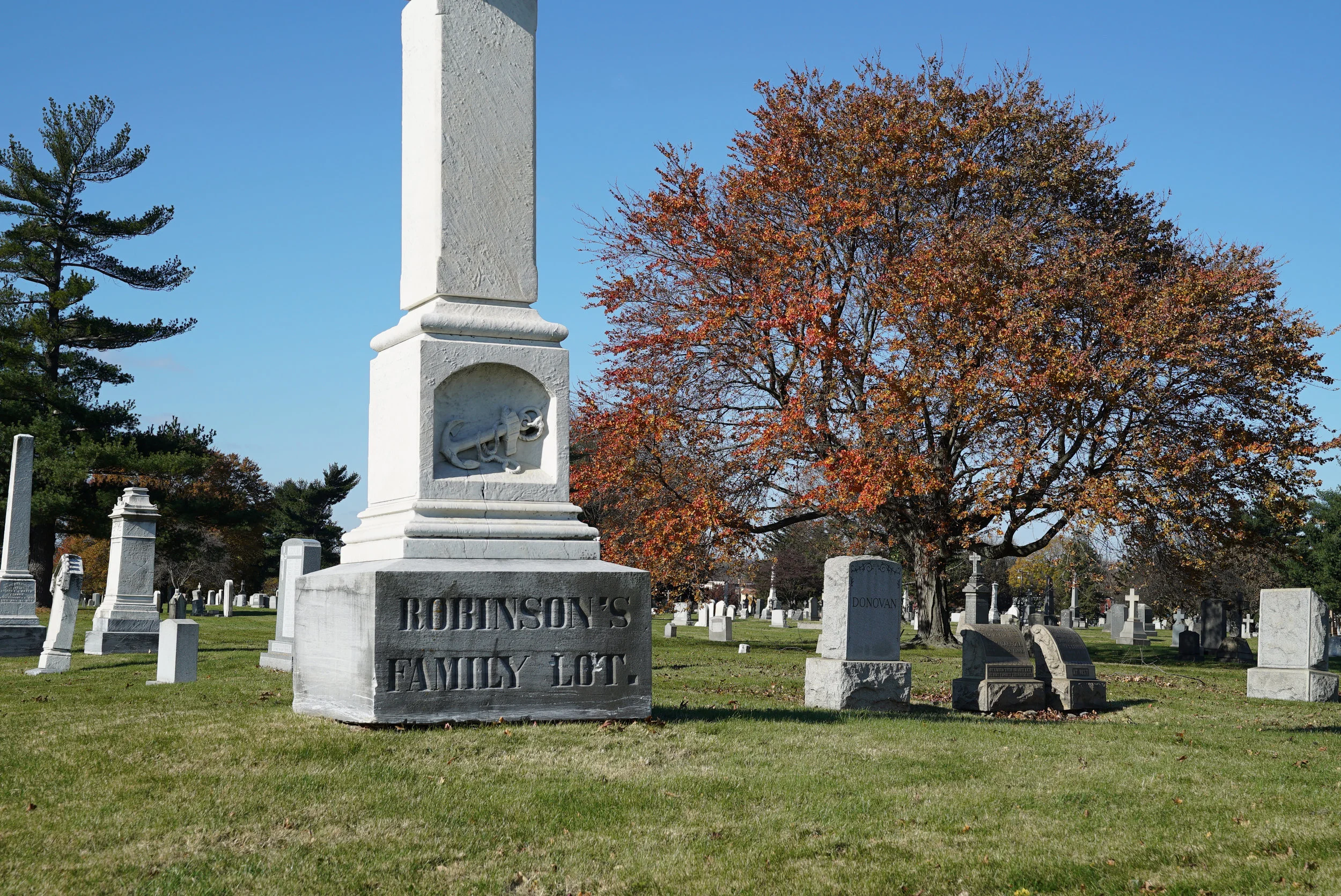 Cathedral Cemetery. Philadelphia, Pennsylvania.