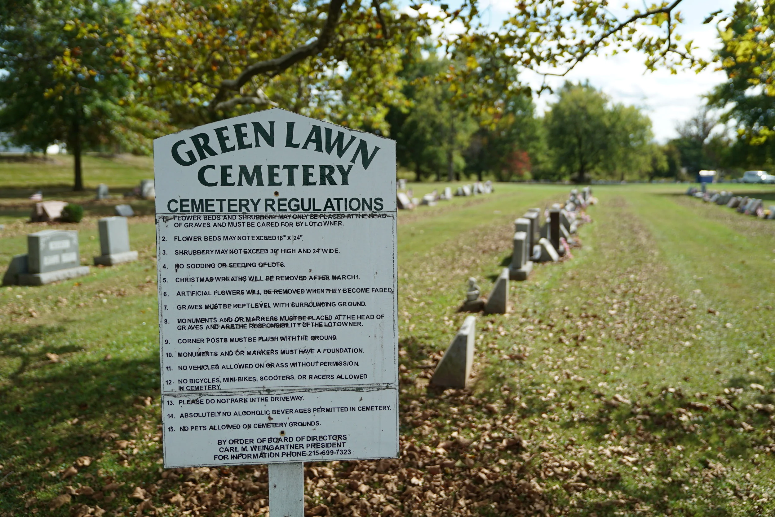 Green Lawn Cemetery - Lansdale, Pennsylvania