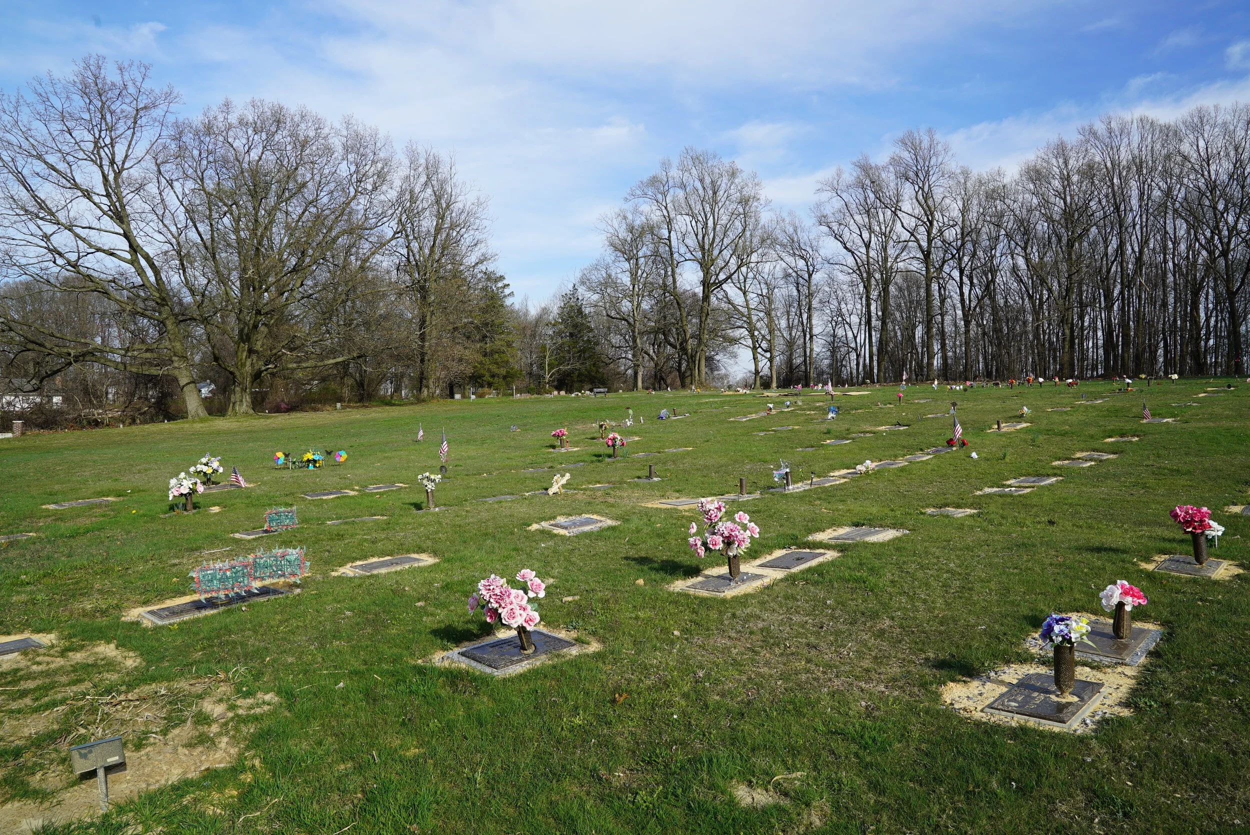 New Evergreen Cemetery. Coatesville, Pennsylvania.