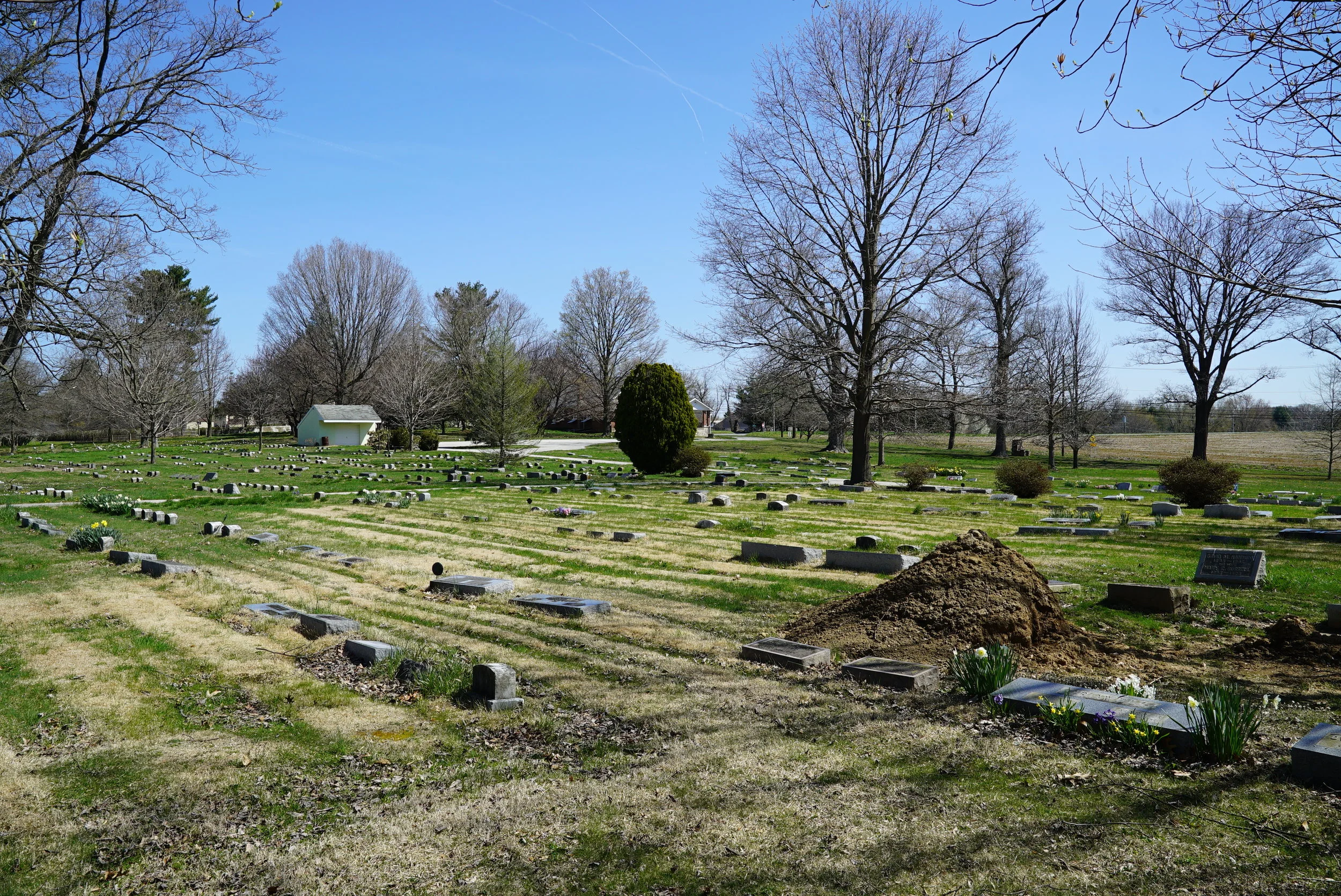 New Garden Friends Meeting Cemetery. Toughkenamon, Pennsylvania.