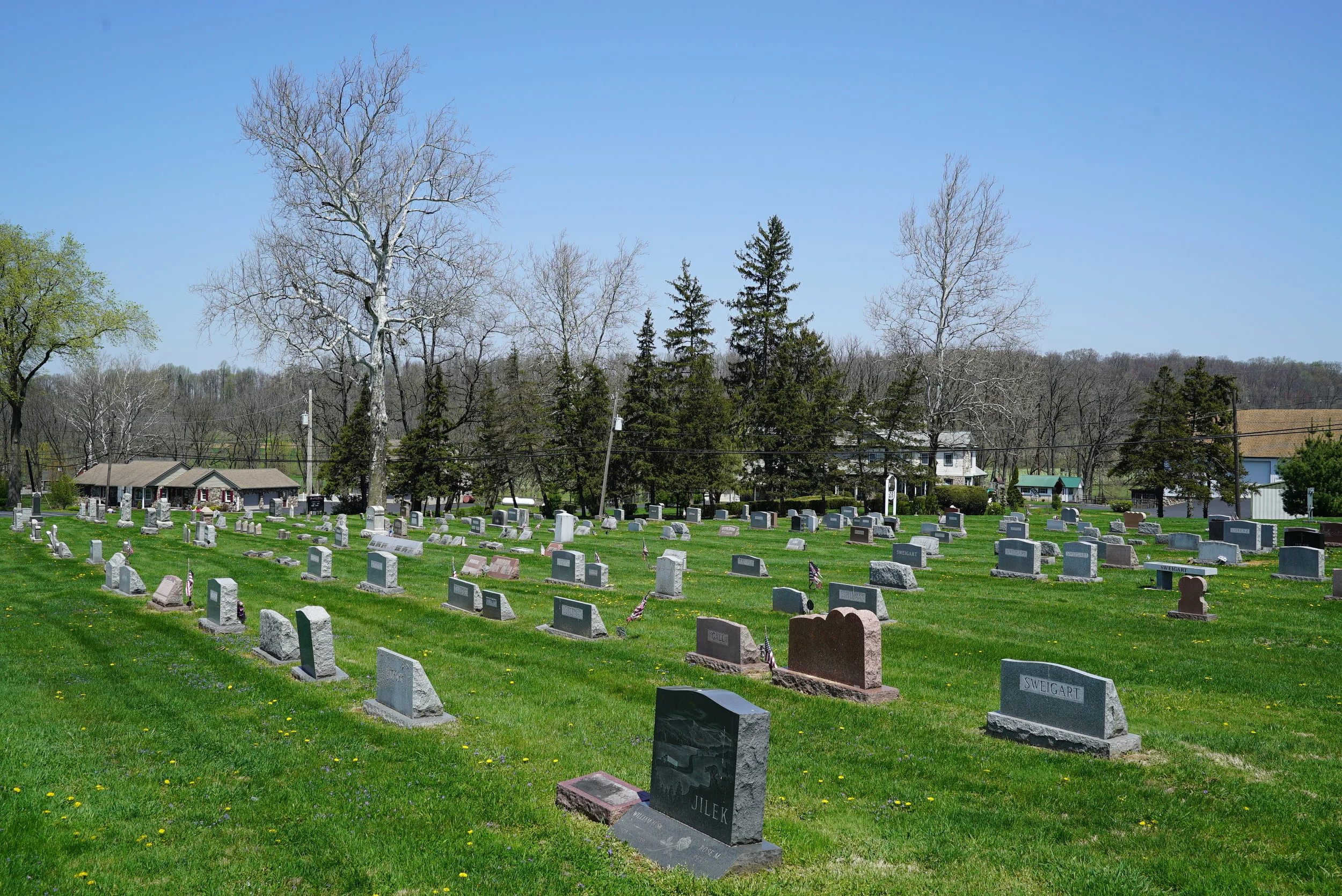 St. John's Episcopal Church Cemetery. Compass, Pennsylvania.