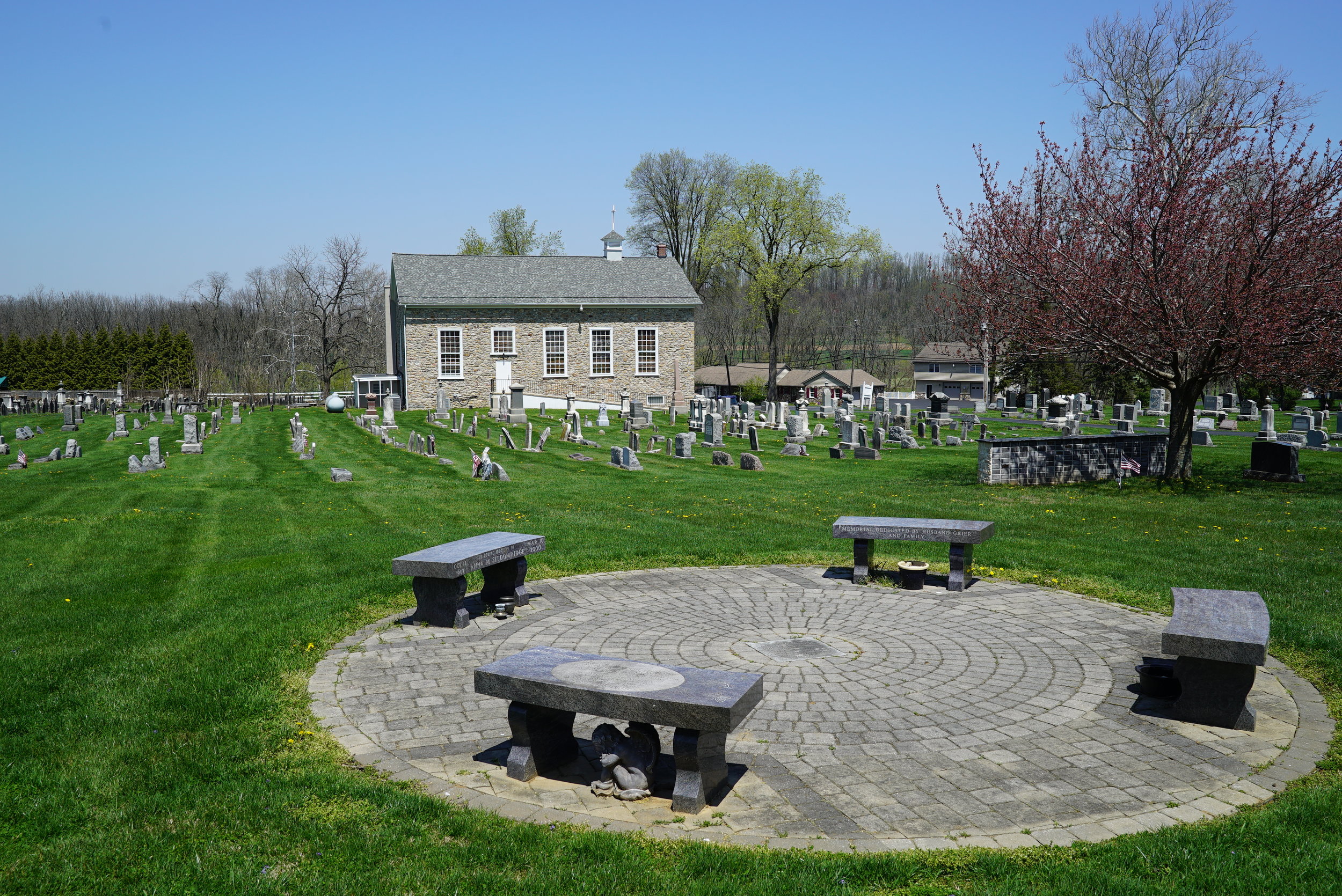 St. John's Episcopal Church Cemetery. Compass, Pennsylvania.