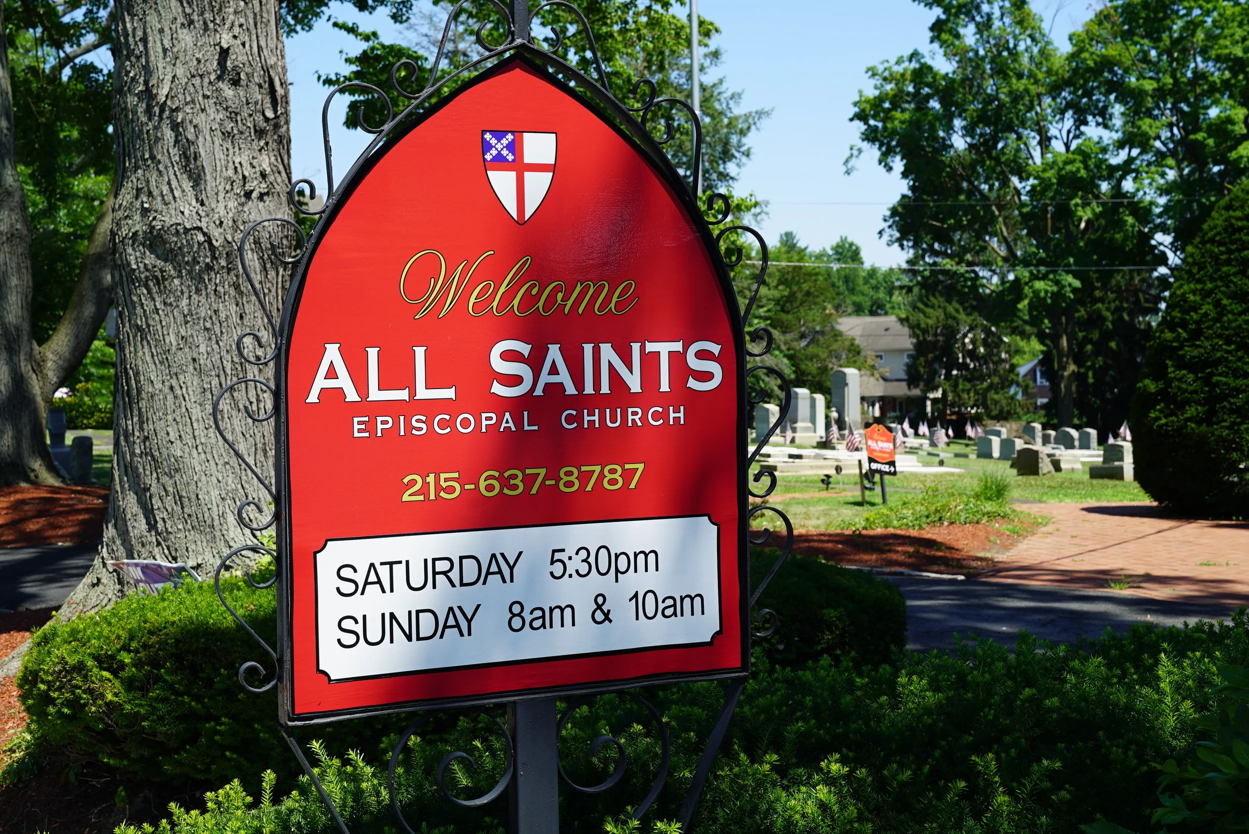 All Saints' Episcopal Church Cemetery, Torresdale / Philadelphia, Pennsylvania