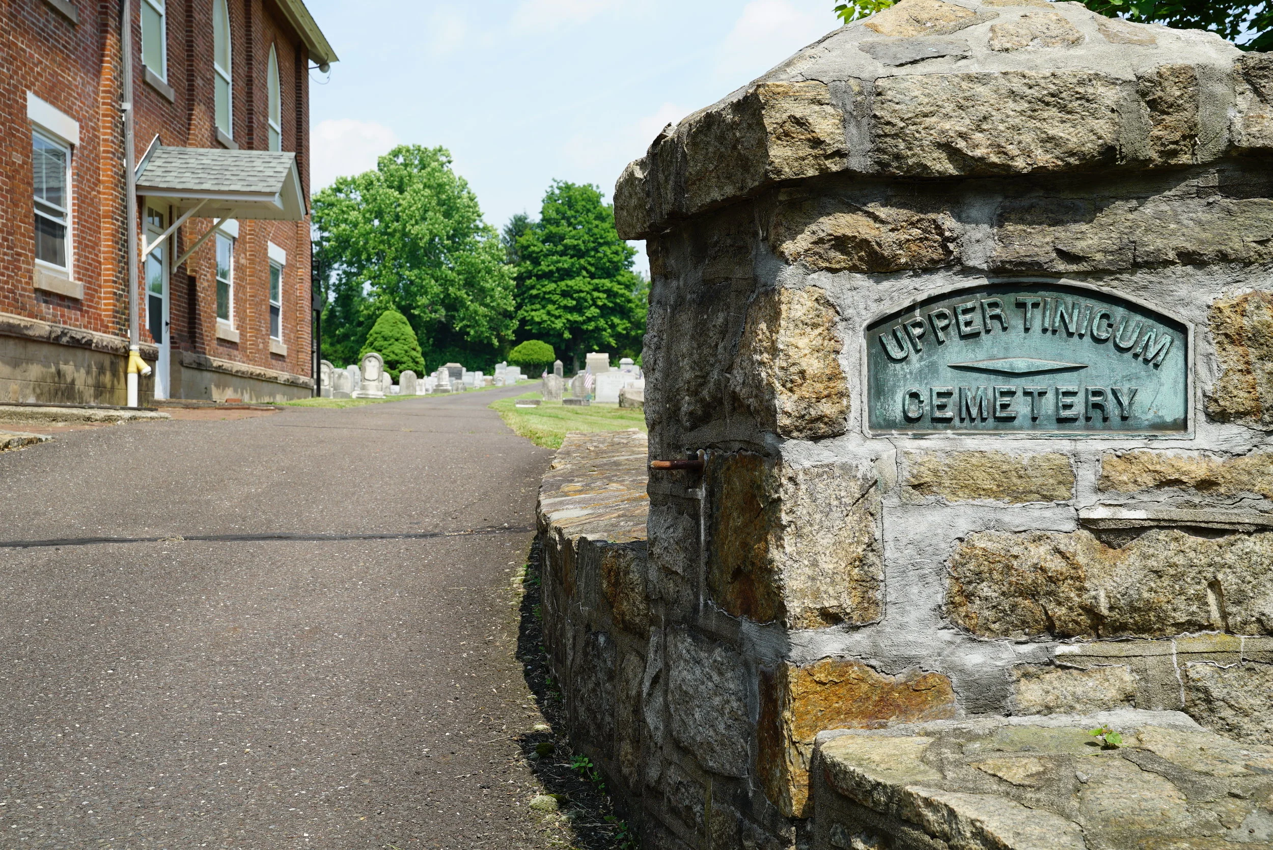 Upper Tinicum Cemetery, a.k.a Upper Tinicum Lutheran Church Cemetery - Upper Black Eddy, Pennsylvania