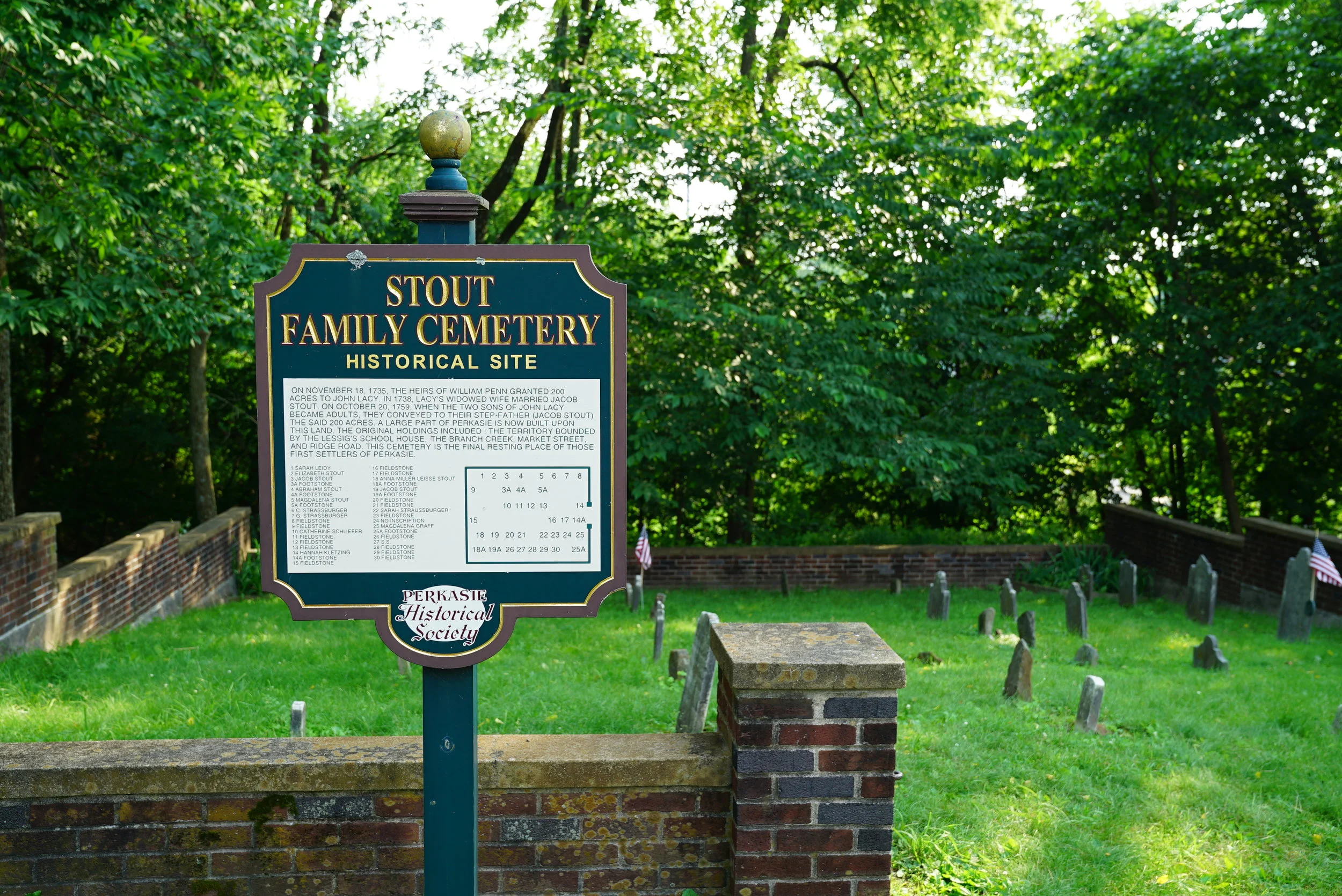 Stout Family Cemetery - Perkasie, Pennsylvania