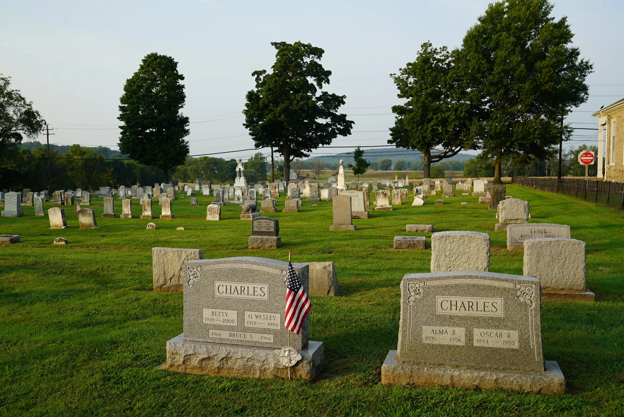 Forestville Cemetery, a.k.a. Forest Grove Presbyterian Church Cemetery - Forest Grove, Pennsylvania