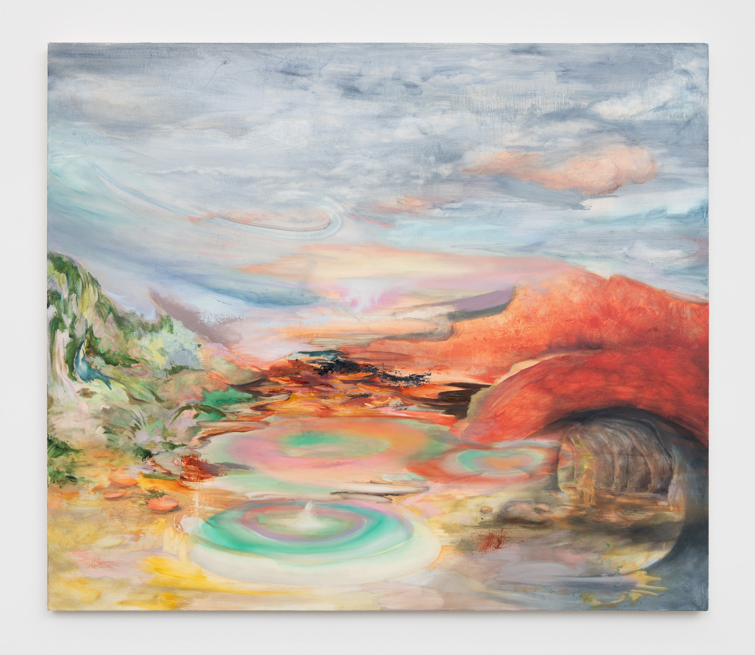   Arcadia   42” x 49”  Oil on canvas 