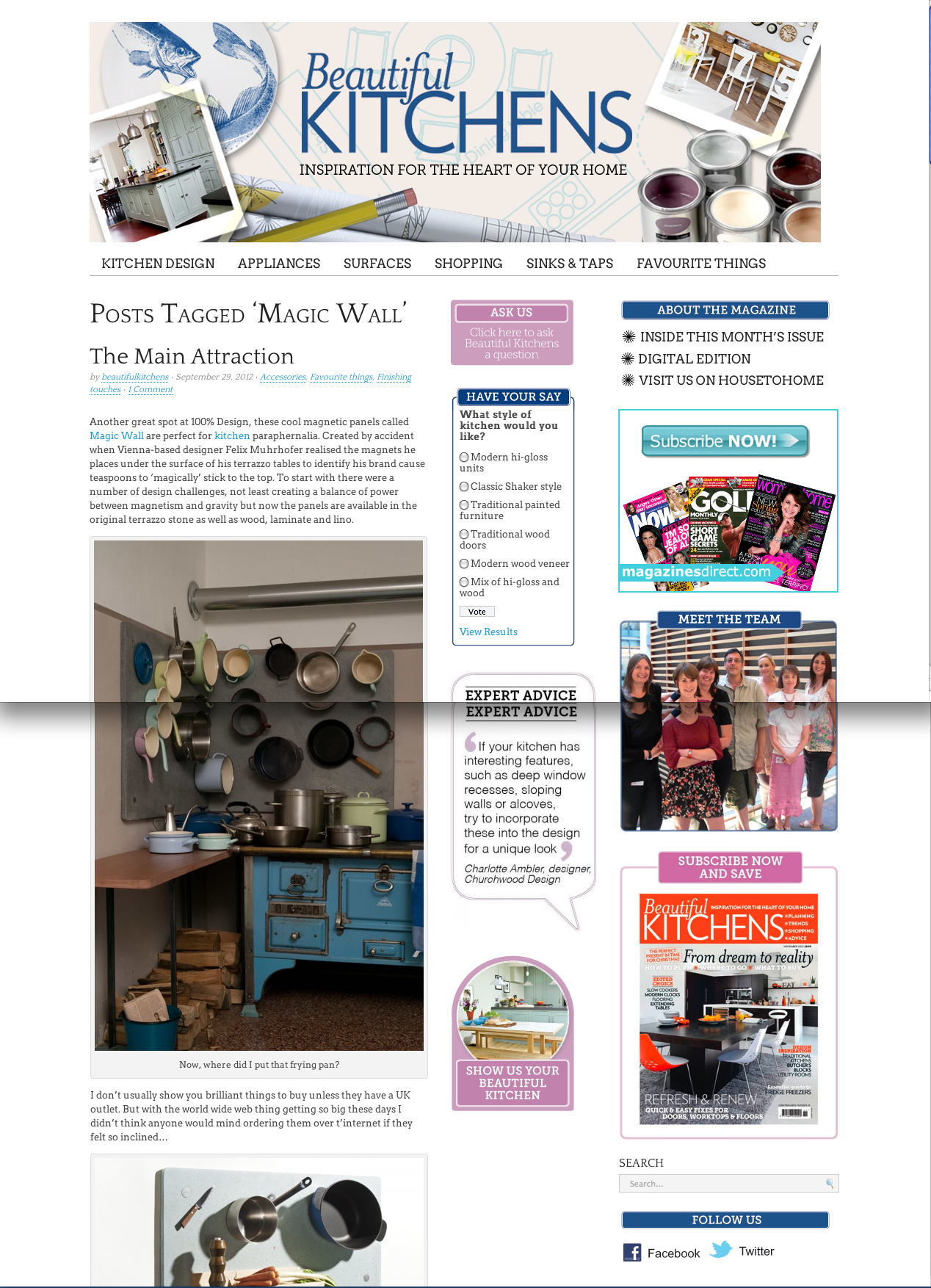 Beautiful Kitchens 2013