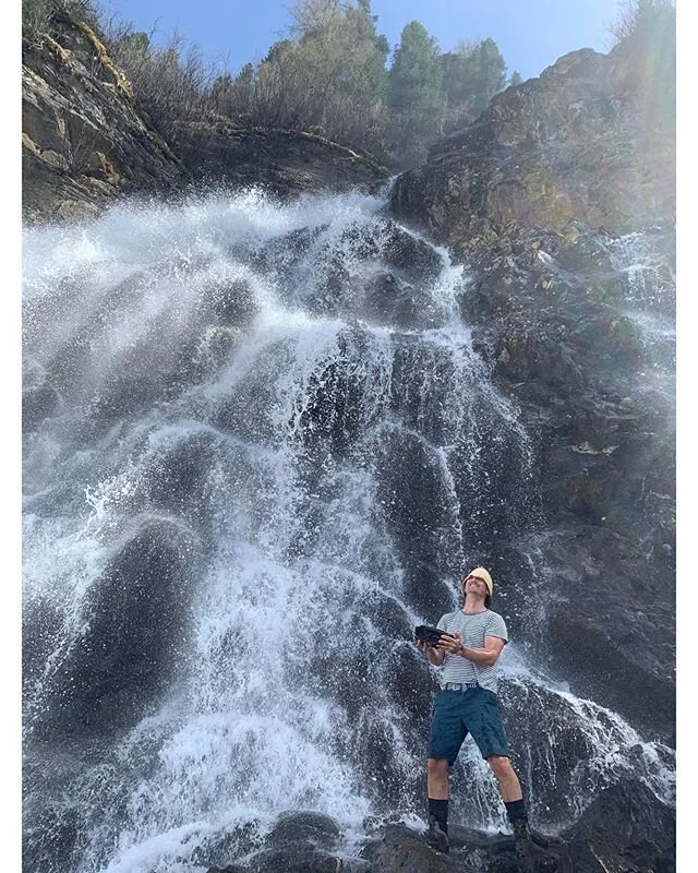 Let&rsquo;s go chasing waterfalls! 
#riverstone #terrazzo #austria 
hat @reinhardplank_hats