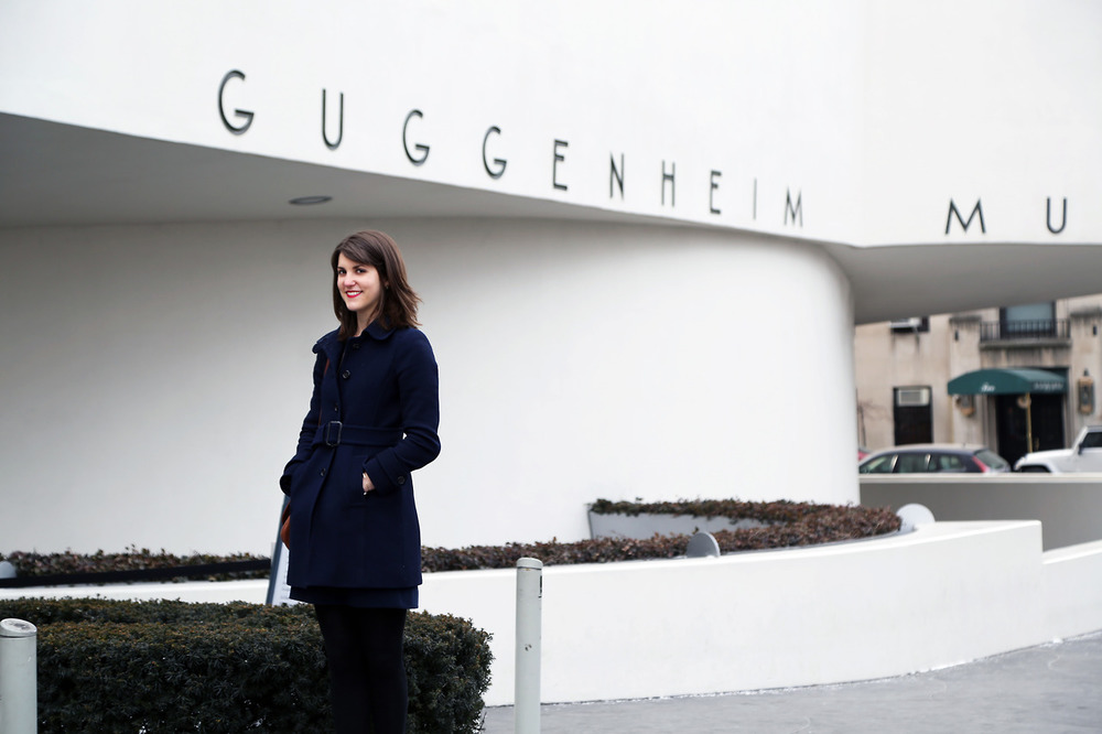 Just a shoot at a little museum called the Guggenheim with the curatorial assistant to the Italian Futurism exhibit, Natalia Lauricella. 