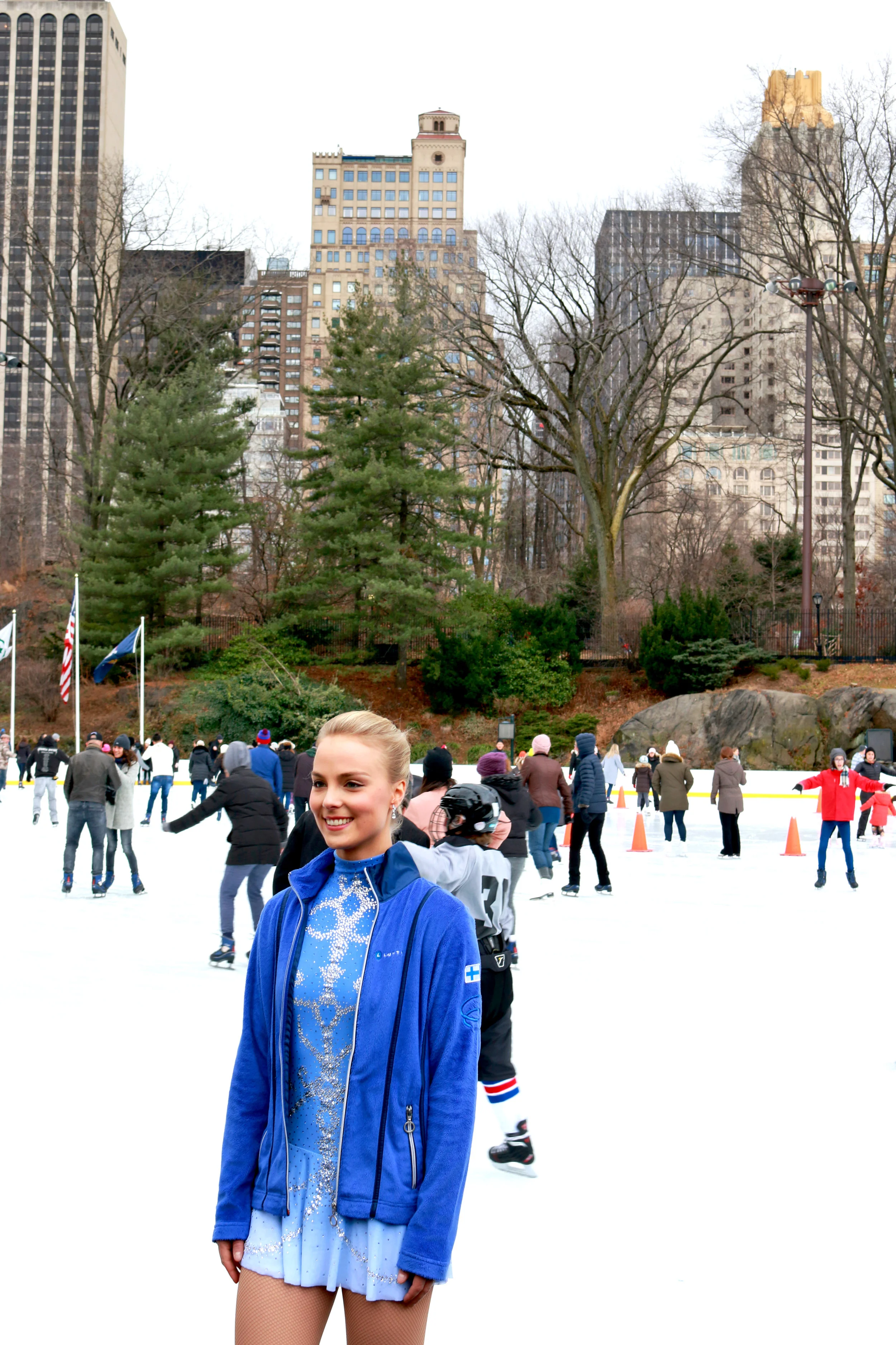 Ice Skating with Kiira Korpi