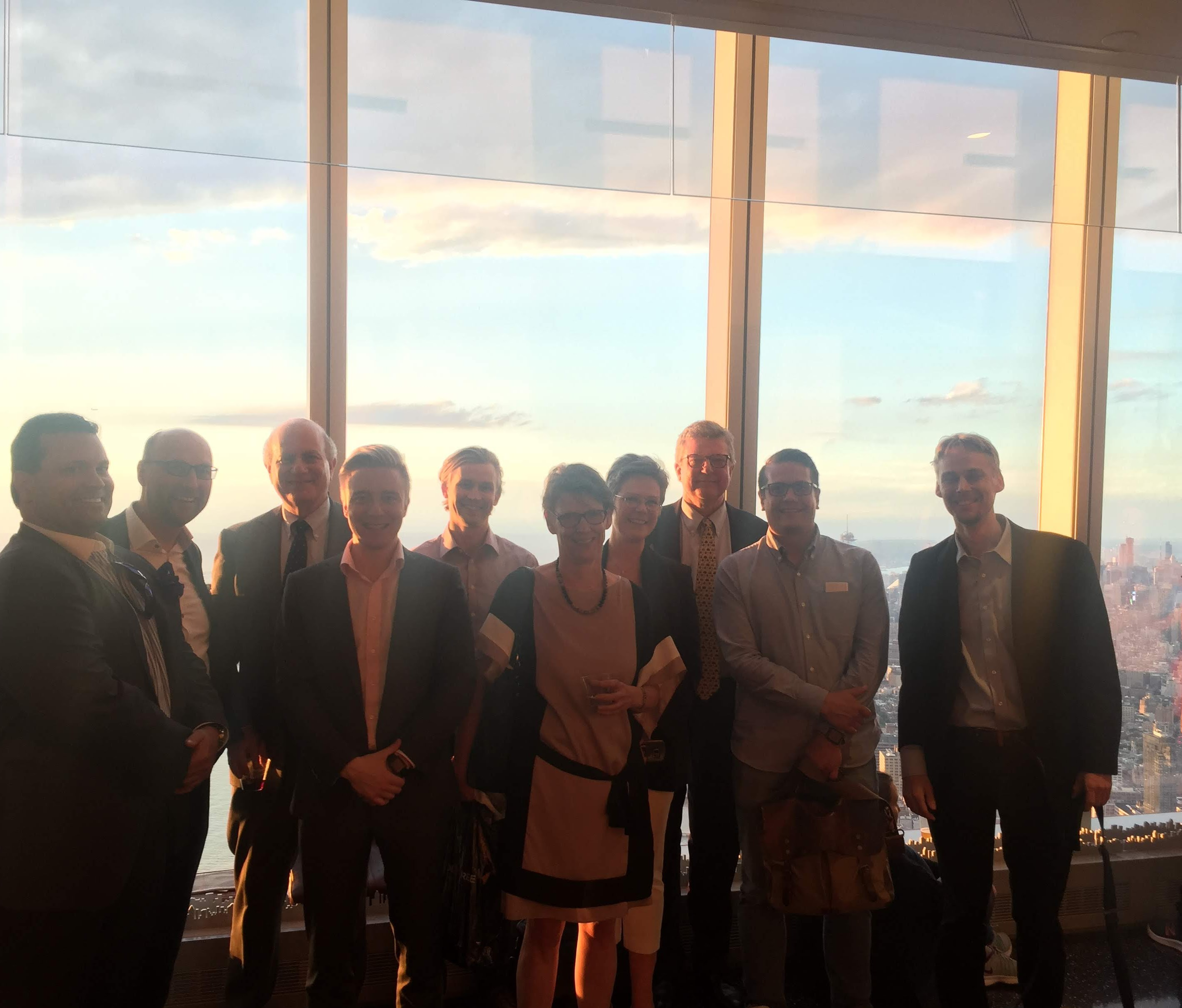 CEO of Berggren Visited New York