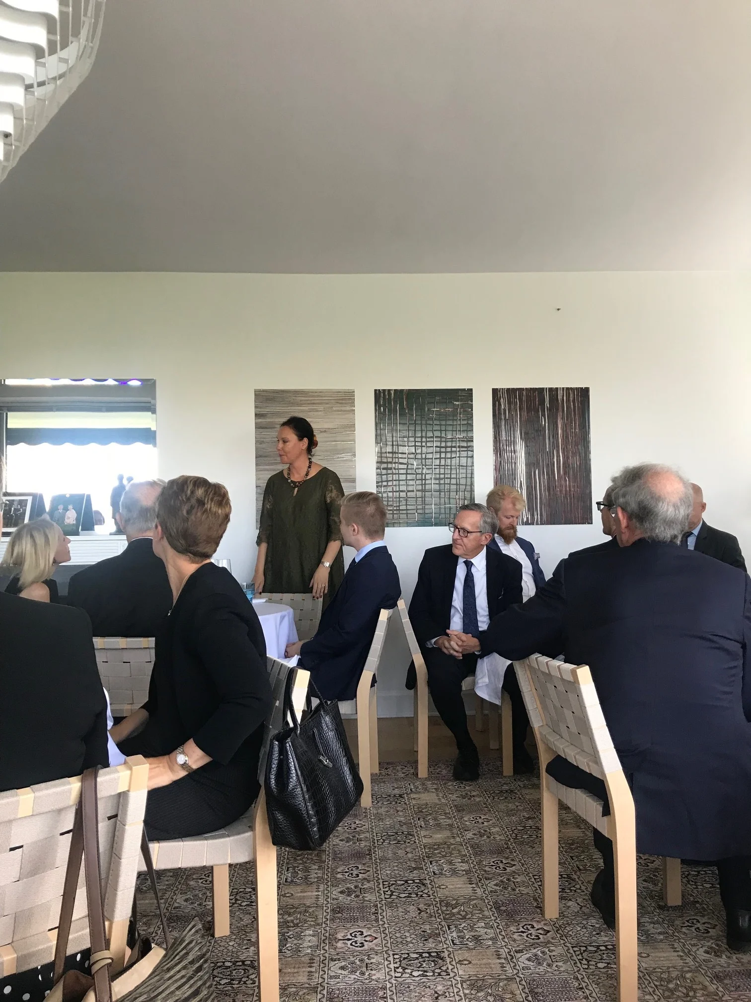 Lunch with Ms. Anne-Mari Virolainen, Minister for Foreign Trade and Development of Finland