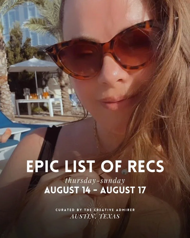 EPIC LIST OF ATX RECS 🙌 Thursday, August 14th - Sunday, August 17th 

~ no matter what you&rsquo;re into, the niches are niching this weekend ~

Make sure to check out:
👁️ @artuscoart 3rd Annual Realms of Fungi
🧿 2nd Annual Freeze Week
👁️ Band To