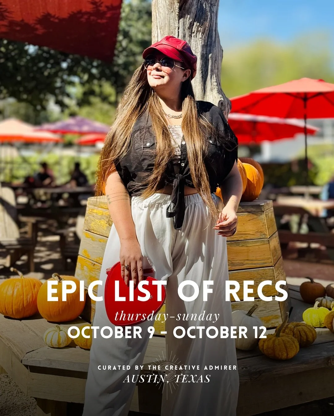 EPIC LIST OF ATX RECS 🙌 Thursday, October 9th - Sunday, October 12th 

~ Wowowow what a packed schedule do we have here! SO much happening as we wrap up Weekend 2 of @aclfestival swipe and enjoy all the amazing experiences we have to support! 

Make