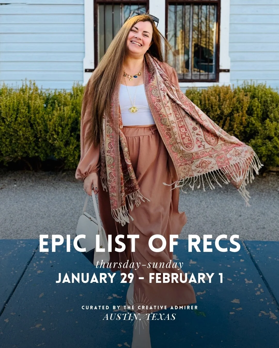 🥂 EPIC LIST OF ATX RECS! Thursday, January 29 - Sunday, February 1

~ We survived the winter storm, now it&rsquo;s time to dance 💃

Make sure to check out:
🧿 broadway rave @29thstreetballroom @resoundpresents
👁️ shuffle retreat @ciaracastro_ @bat