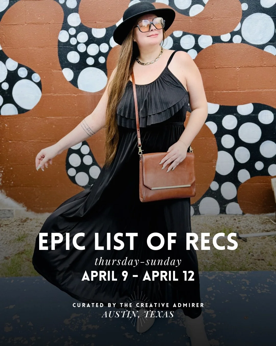 ✨EPIC LIST OF RECS: THURSDAY, APRIL 9TH - SUNDAY, APRIL 12TH 

~ We have quite the weekend ahead Austin! Many, many anniversaries, a few new launches and mini-fests, park takeovers and block parties&hellip;we know how to have a good time around here!