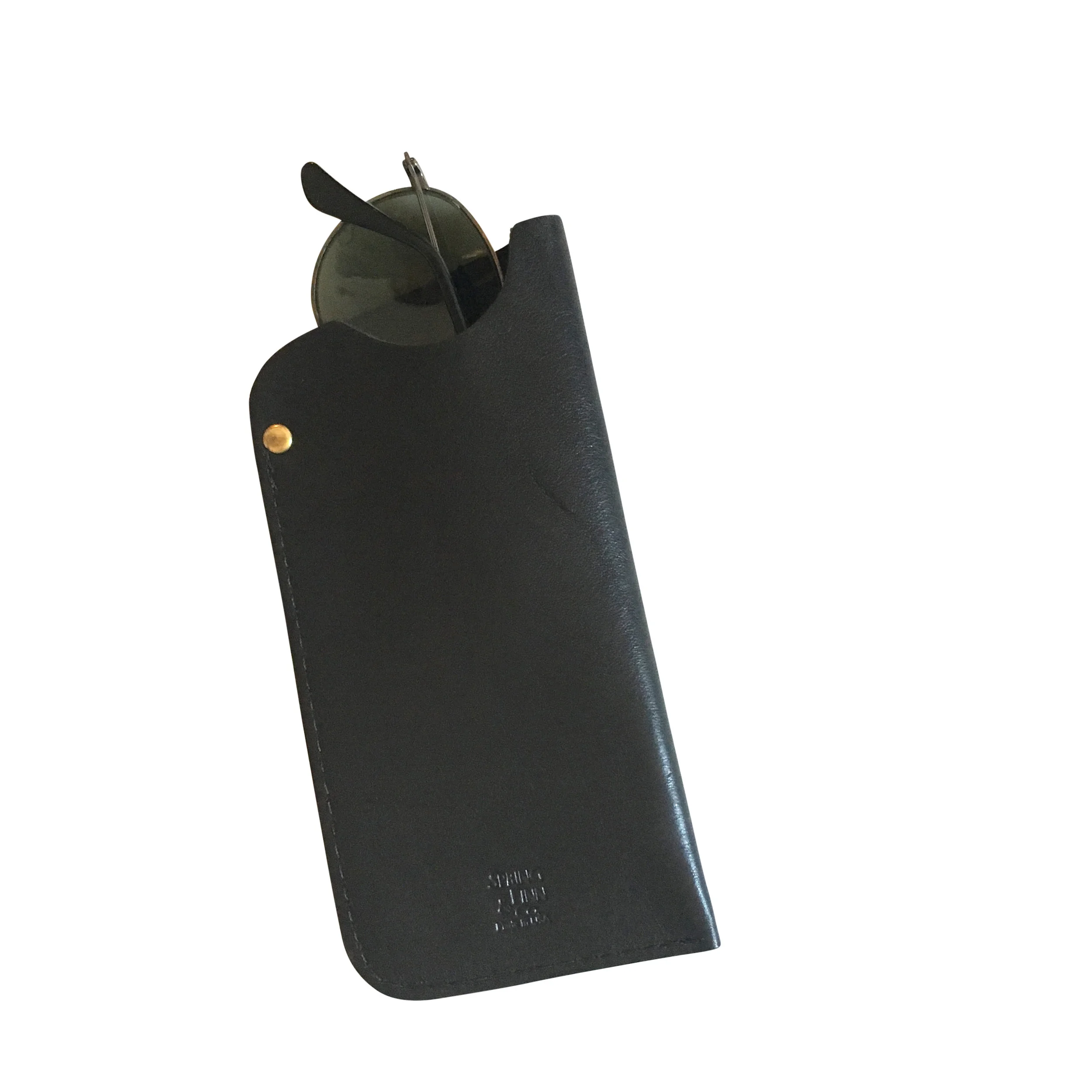 leather eyeglass sleeve