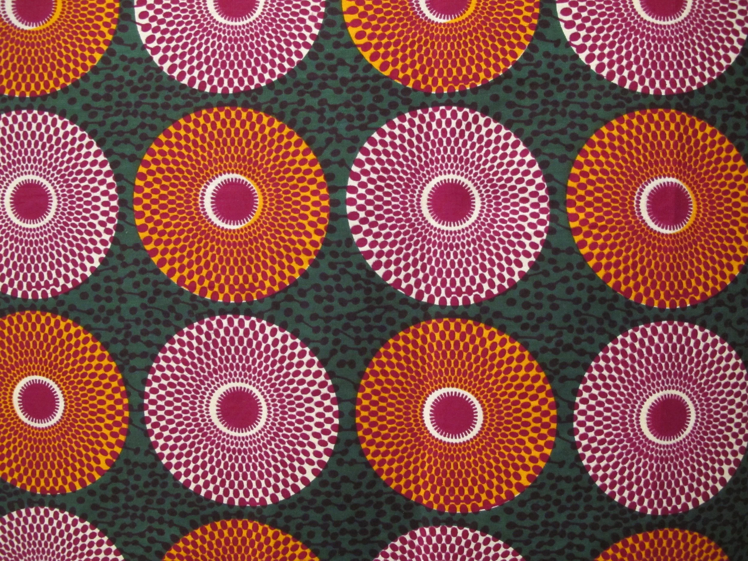 spring finn and co museum visits fowler museum at ucla orange and green and pink african cloth