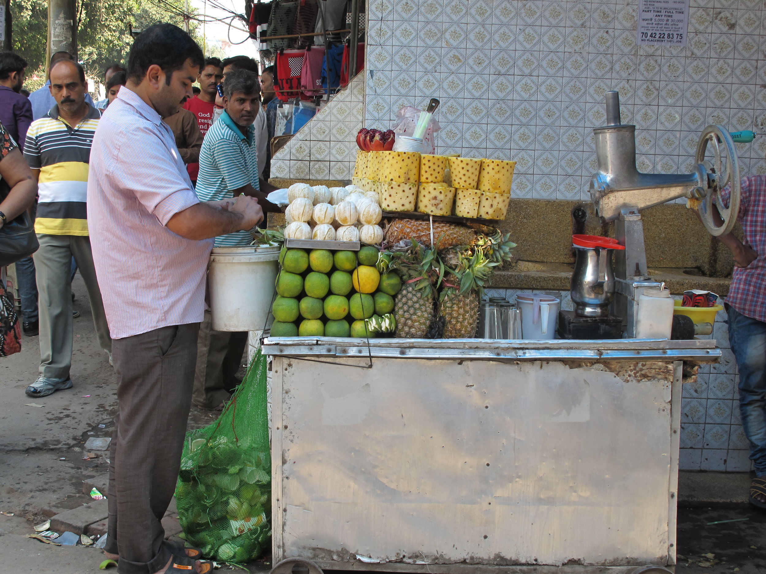 Talin Spring travel Spring Finn and Co Old Delhi food vendors India Delhi street photography street food