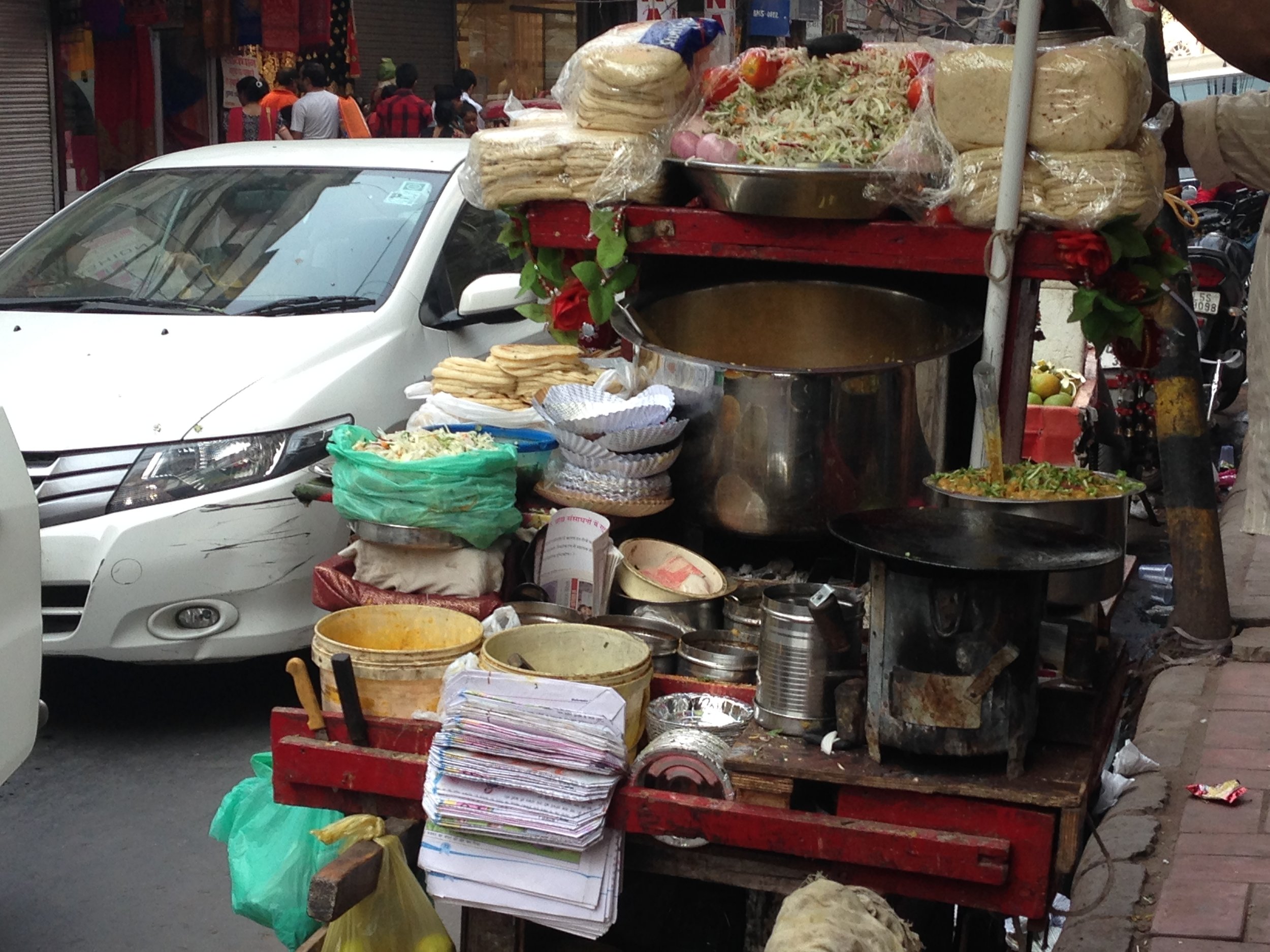 Talin Spring travel Spring Finn and Co Old Delhi food vendors India Delhi street photography street food