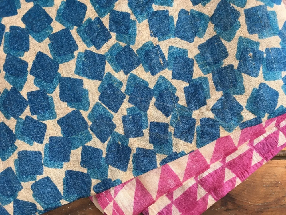 Pink Palace Khadi Silk Carré spring finn and co