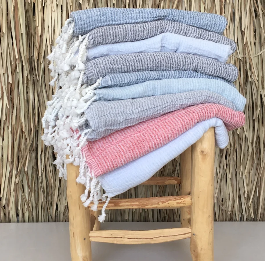 Turkish hammam towels double layered